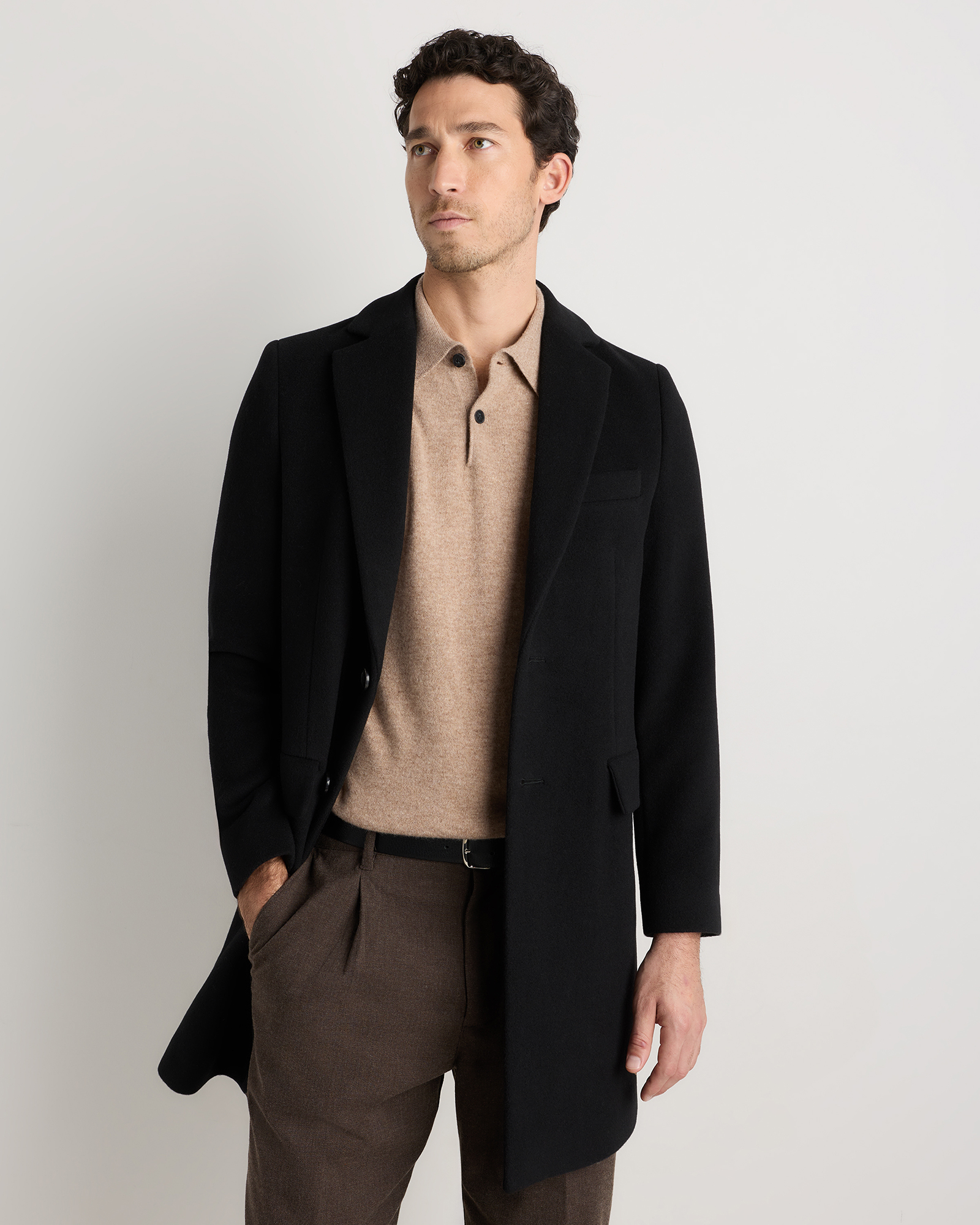 Wool Cashmere Overcoat