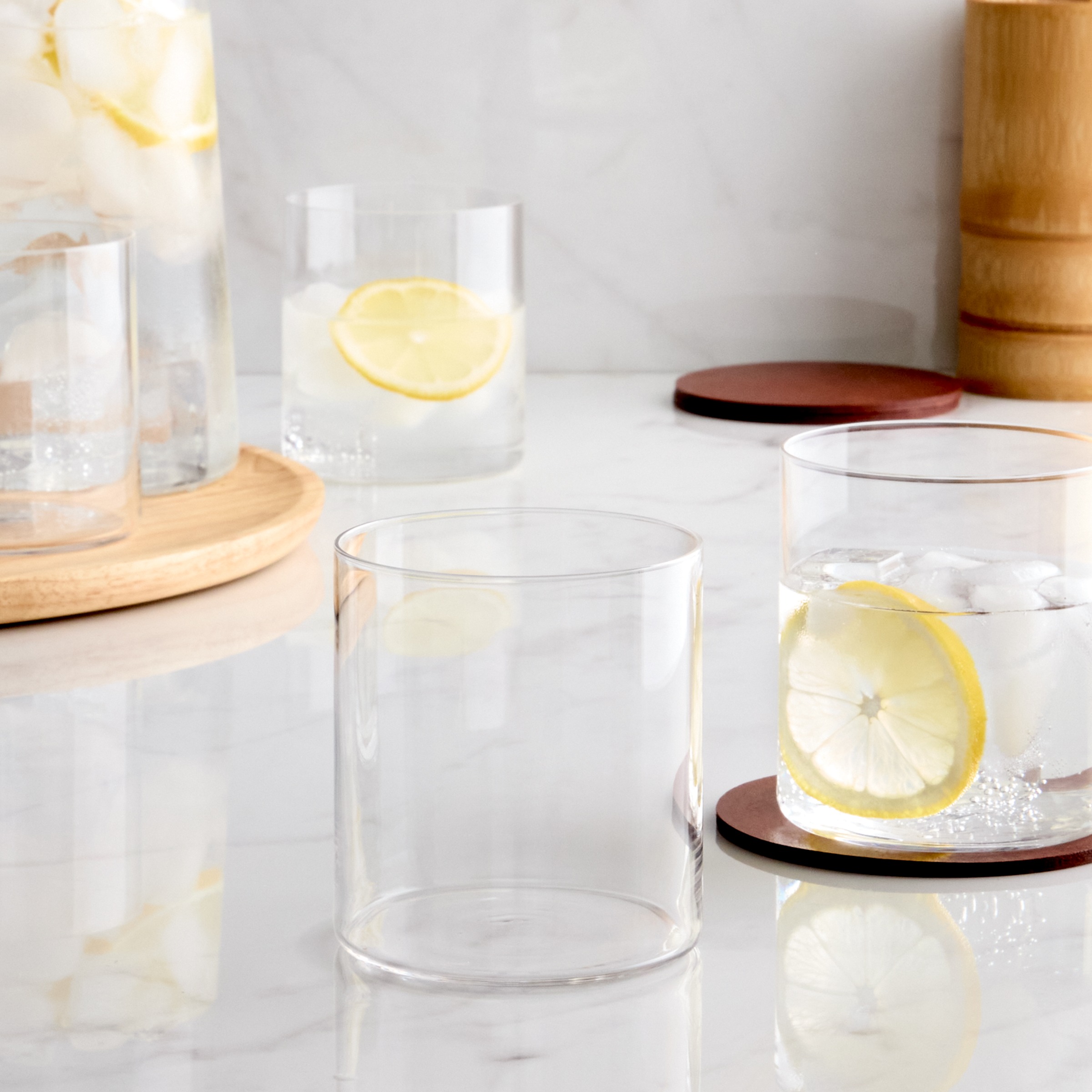 Glassware - Wine, Water, Cocktail