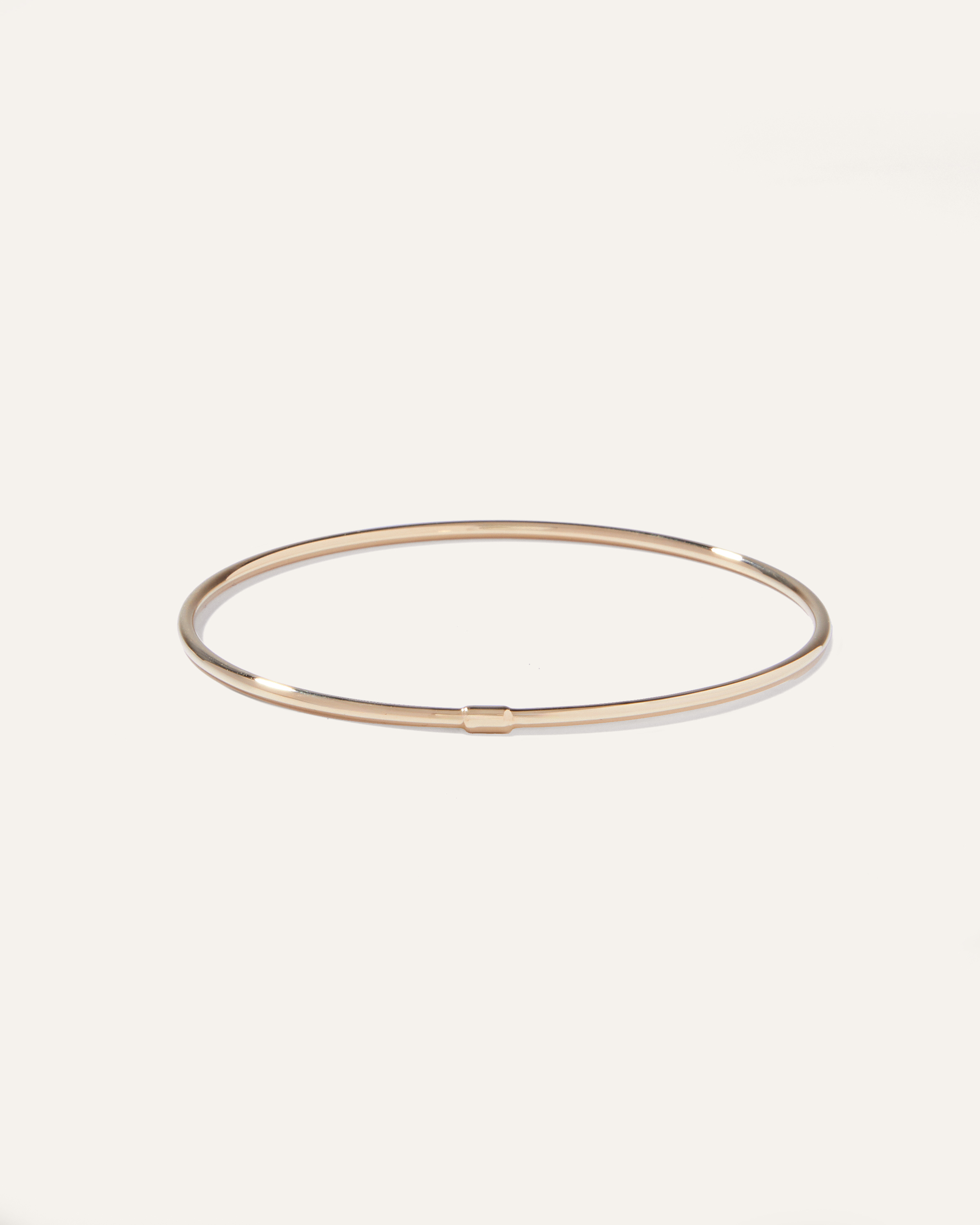 14K Gold Oversized Stacking Bangle