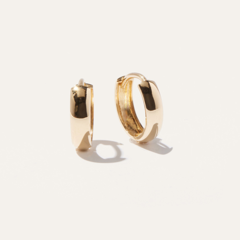 Quince Women's Bold 14k Hoop Earrings Earrings In Gold