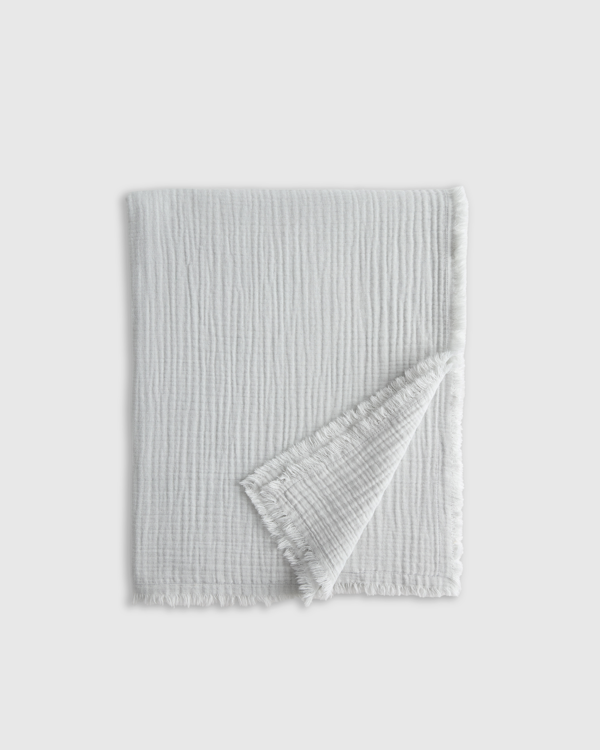 Organic Airy Gauze Throw
