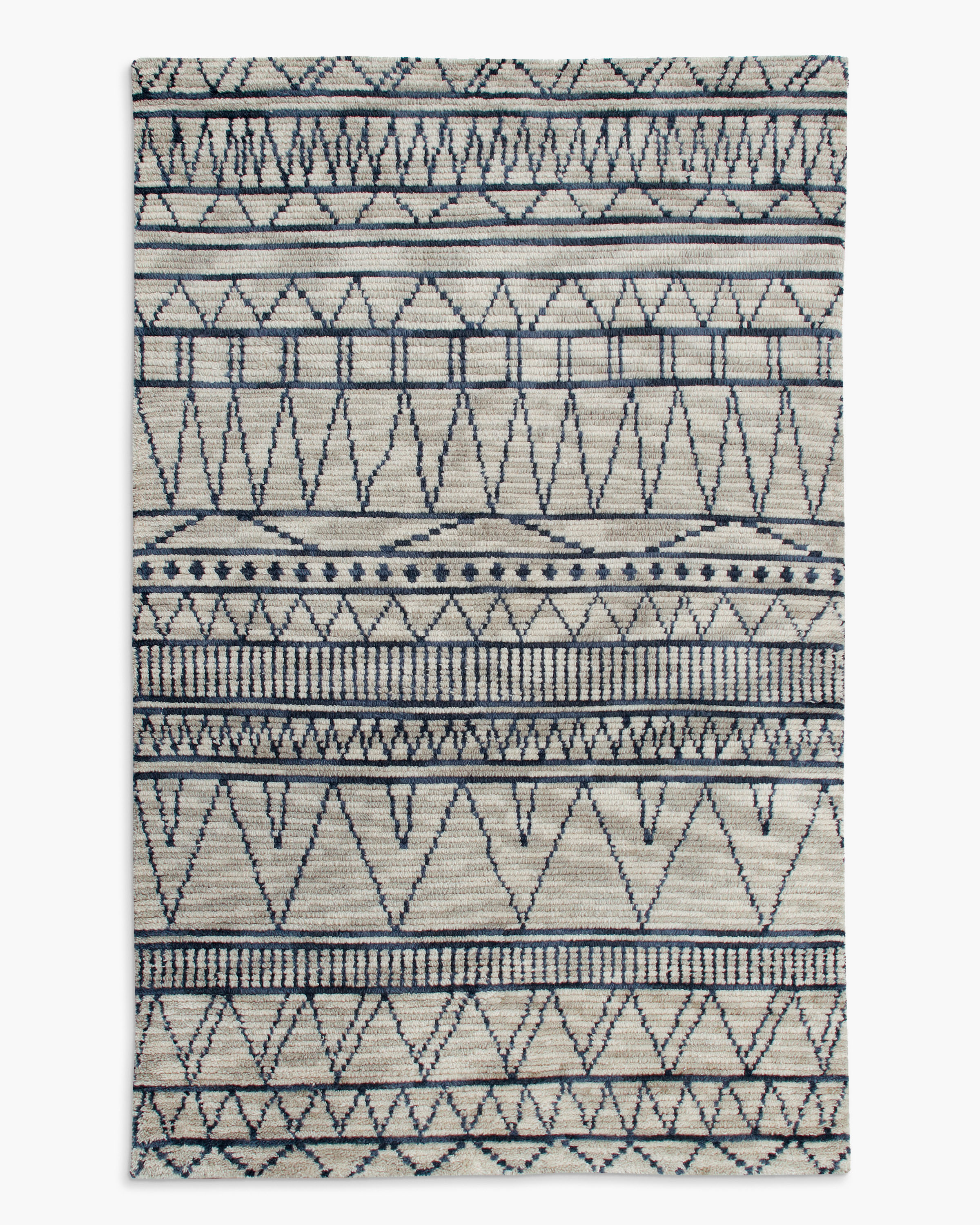 Quince Presley Hand-knotted Wool Rug In Grey/charcoal