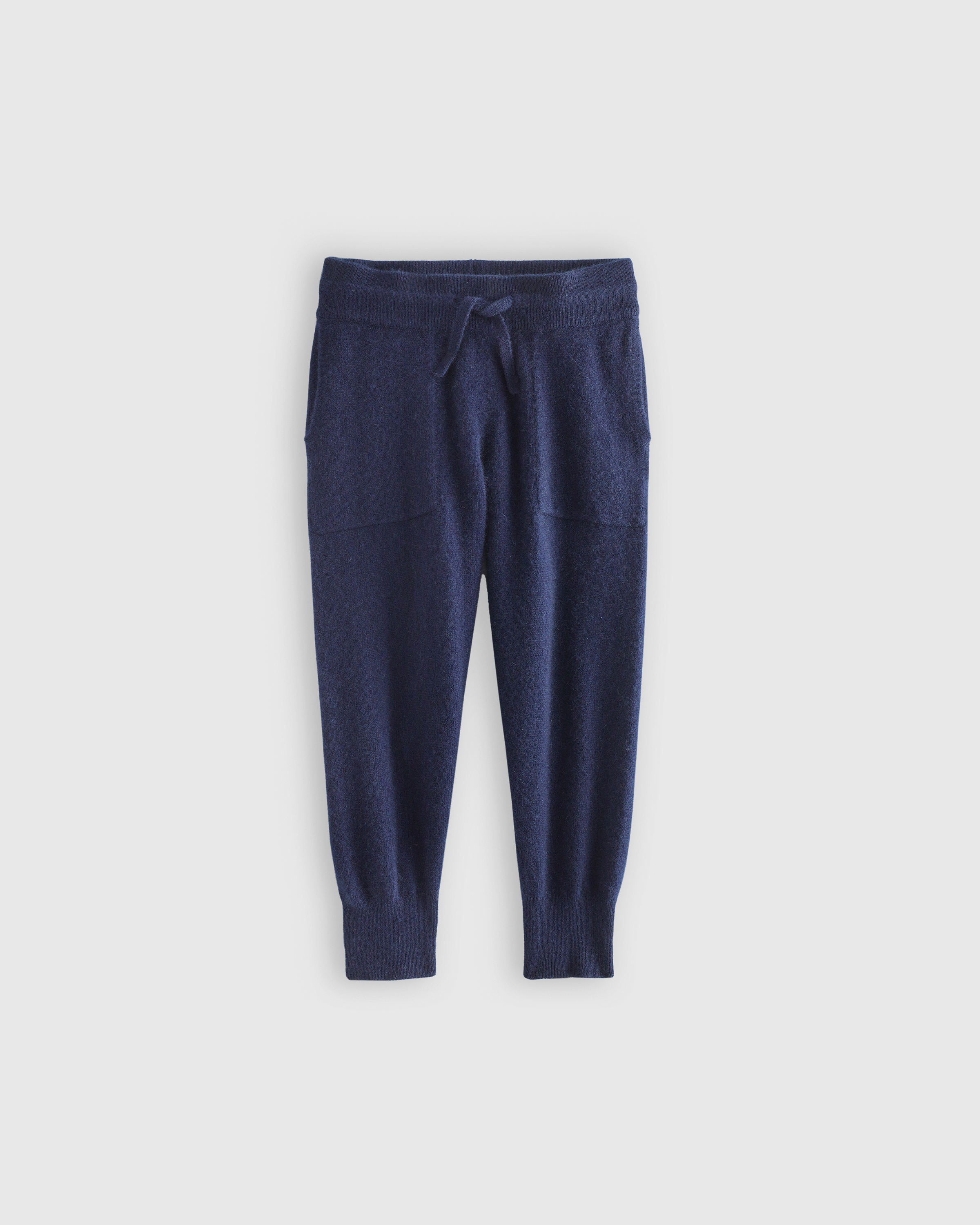 Shop Quince Washable Cashmere Jogger In Navy