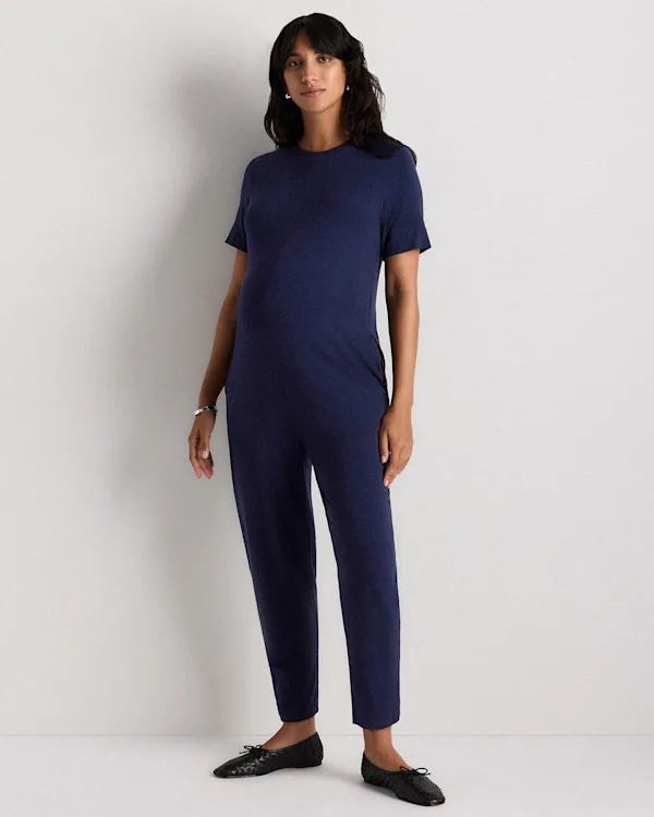 Bamboo Jersey Maternity Everyday Jumpsuit