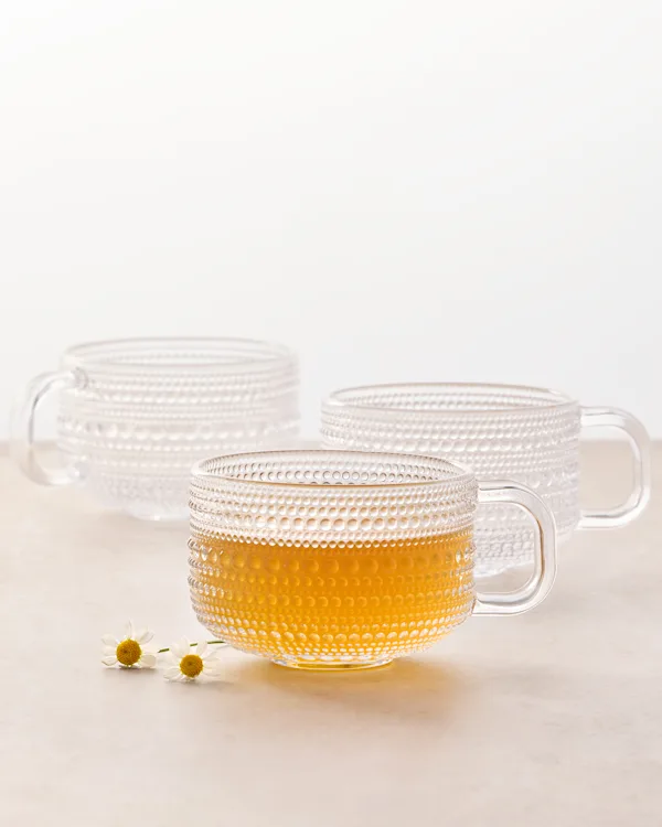 Jupiter Glass Tea & Cappuccino Mug (Set of 6)