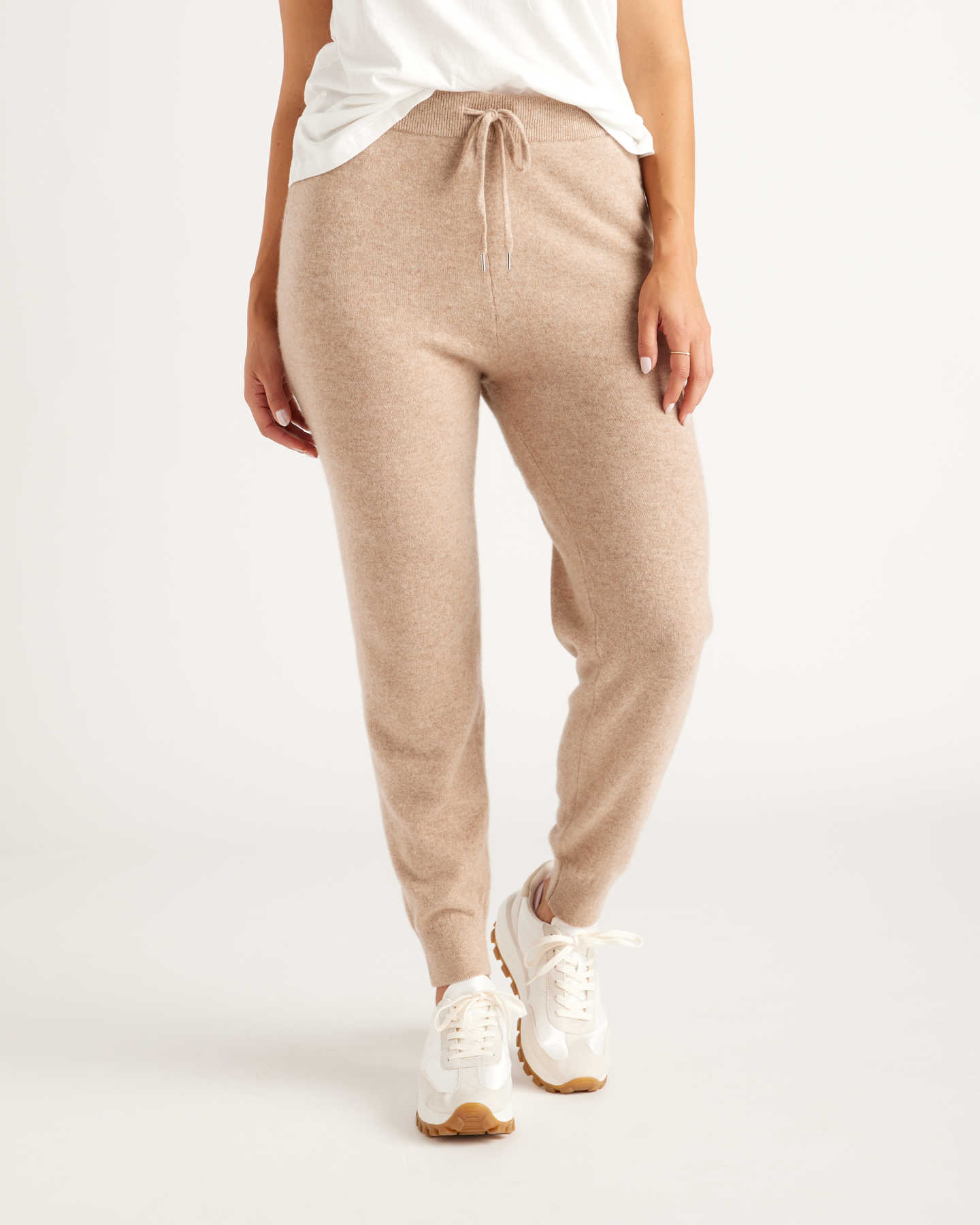 Pair With - Mongolian Cashmere Sweatpants - Oatmeal