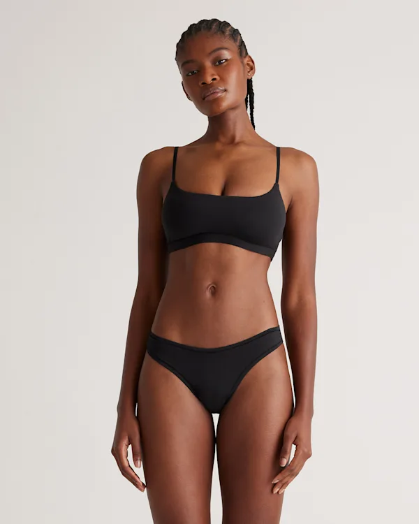 Organic Cotton Scoop Bralette (2-pack)