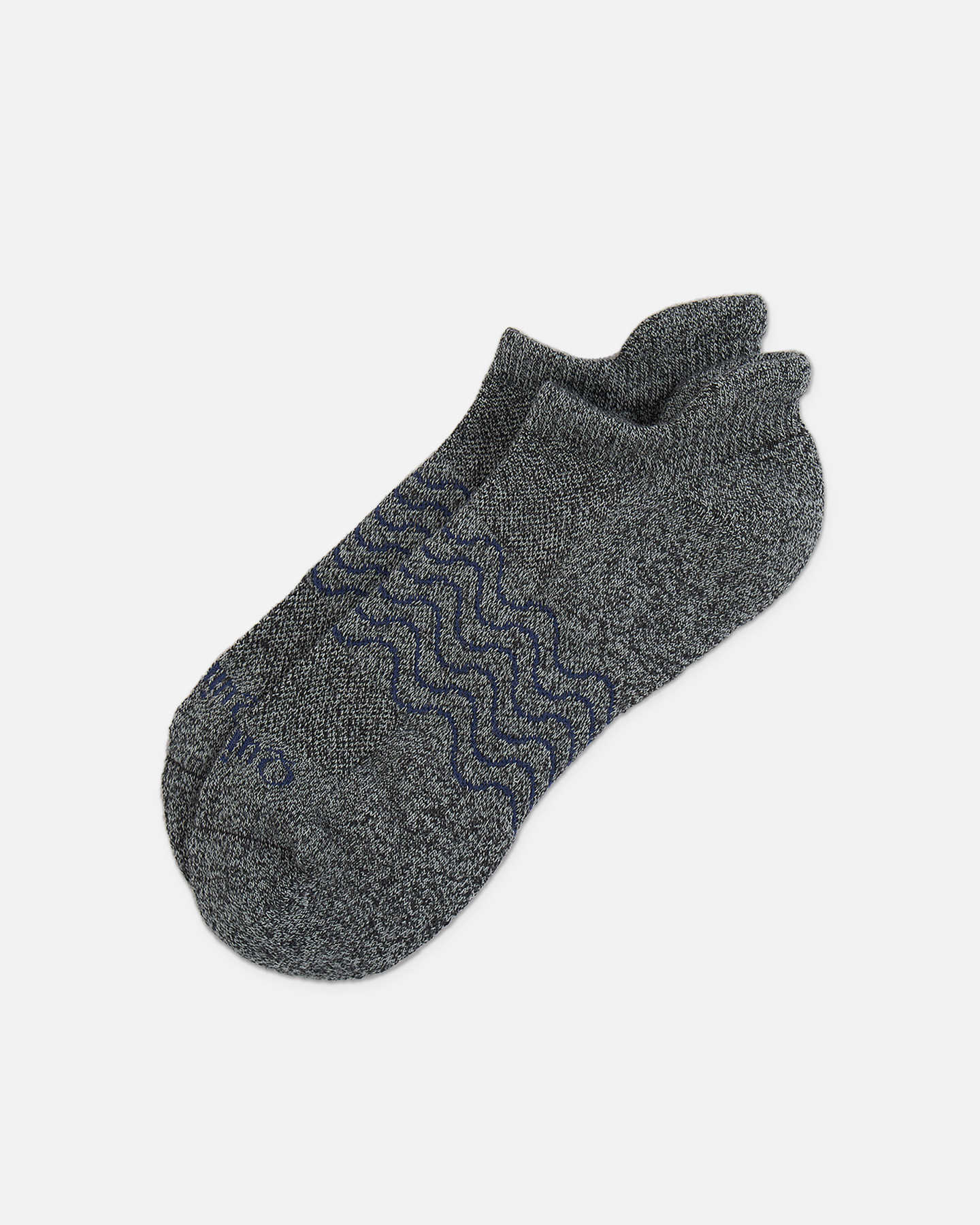 Organic Marl Ankle Socks (12-pack) - Navy Grey Mix - 6 - Thumbnail