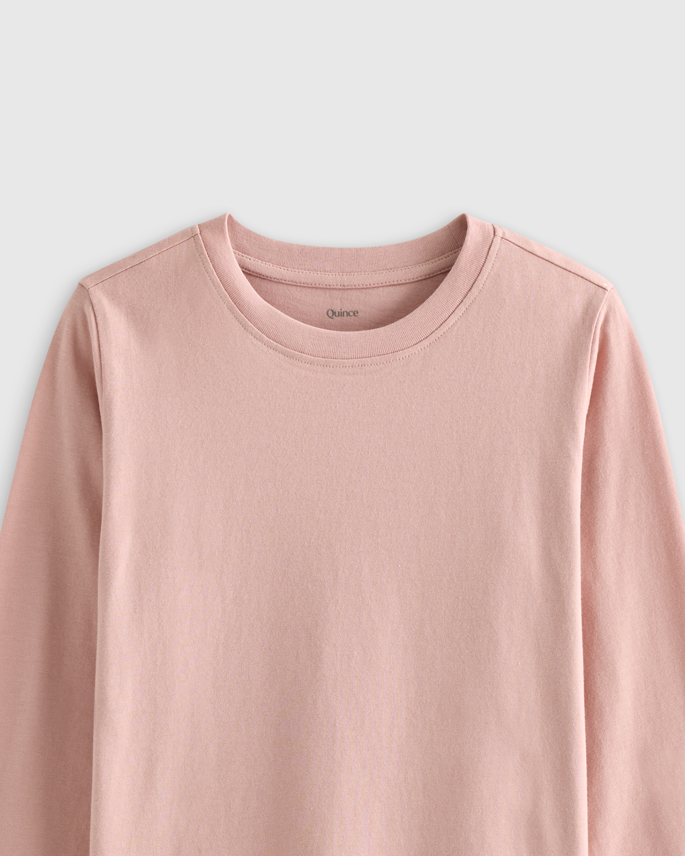 100% Organic Cotton Jersey Long Sleeve Tee
