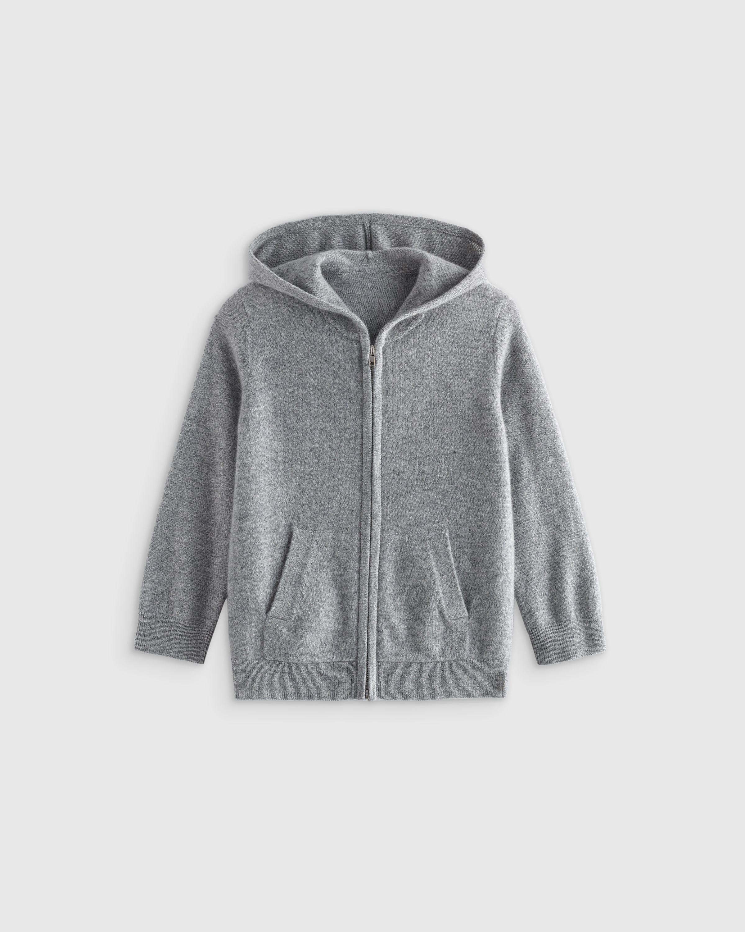 Mongolian Cashmere Full Zip Hoodie