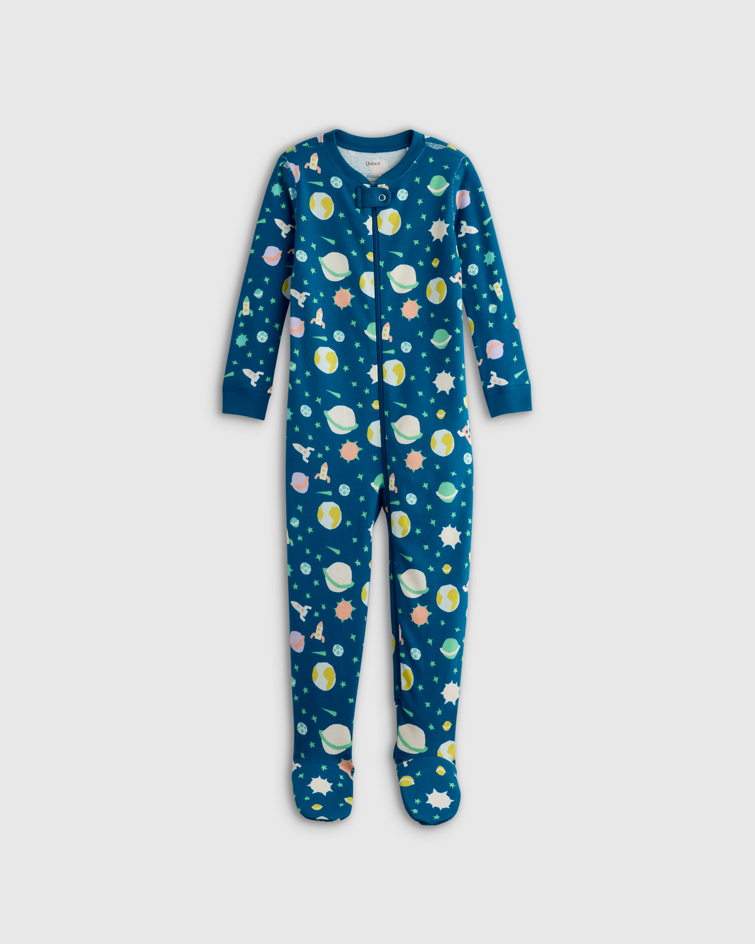 100% Organic Cotton Footie Pajama - thumbnail 7