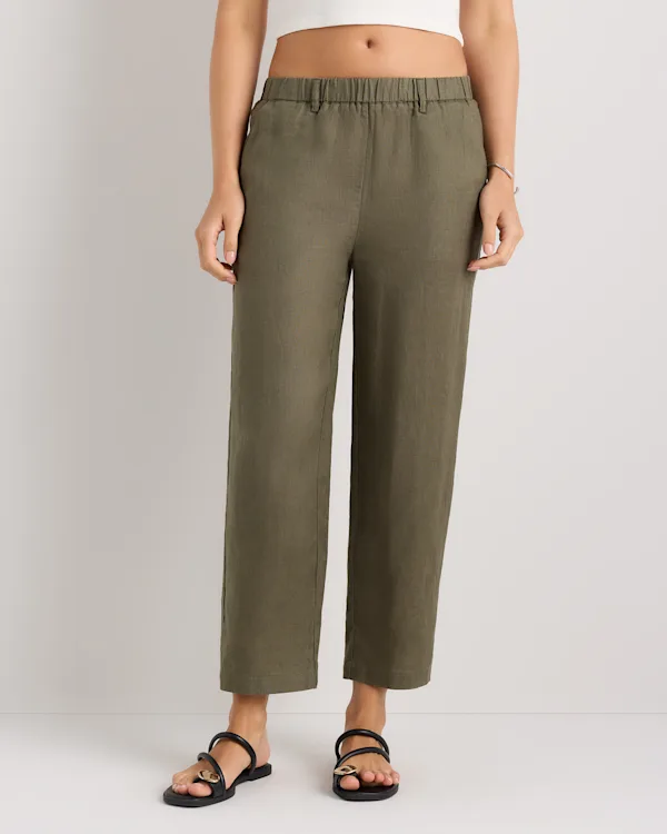 100% European Linen Pants