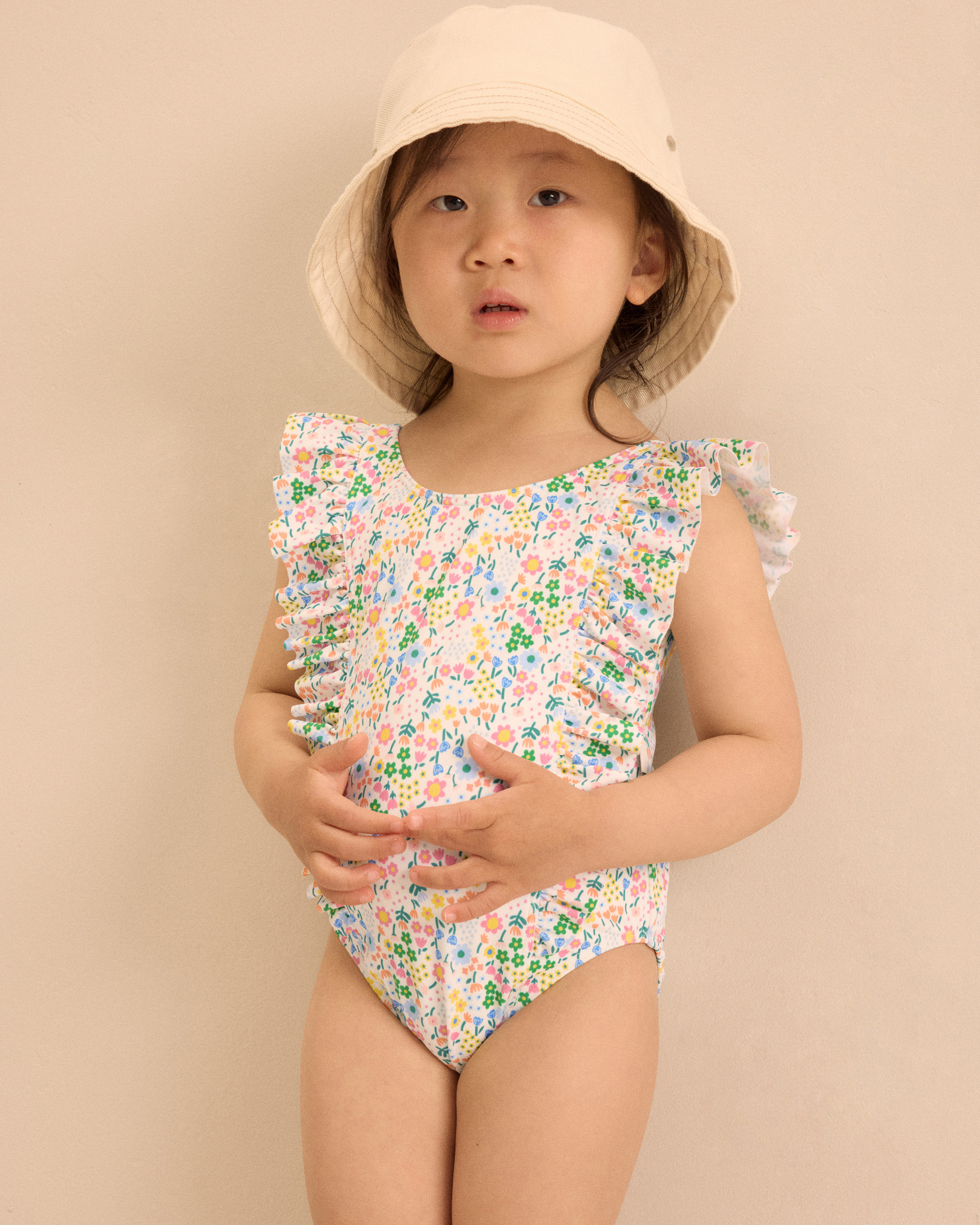 Ruffle One Piece Swimsuit - Baby - thumbnail 9