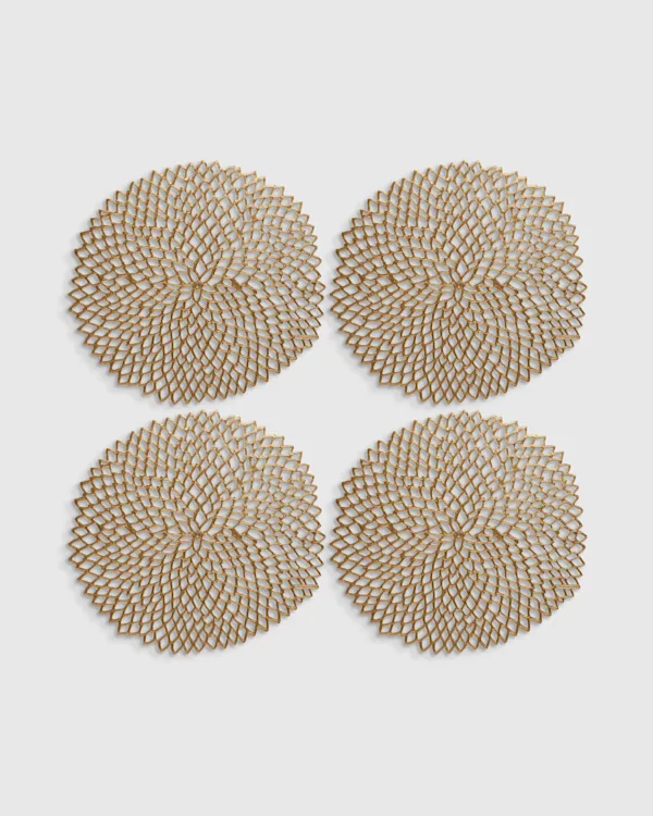  Pressed Dahlia Placemats, Set of 4 by Chilewich