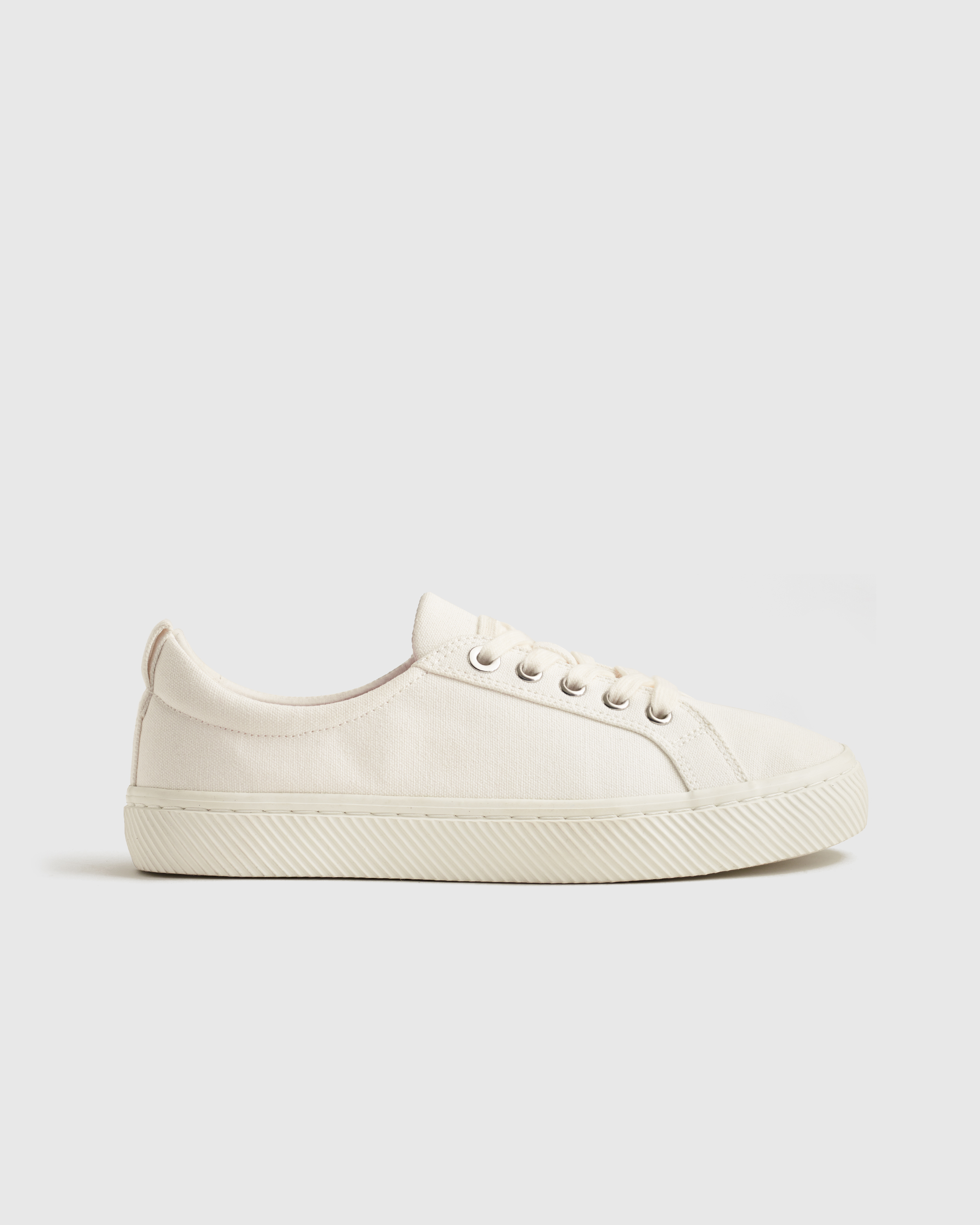 Quince Men's Eco Cotton Canvas Everyday Sneaker In White