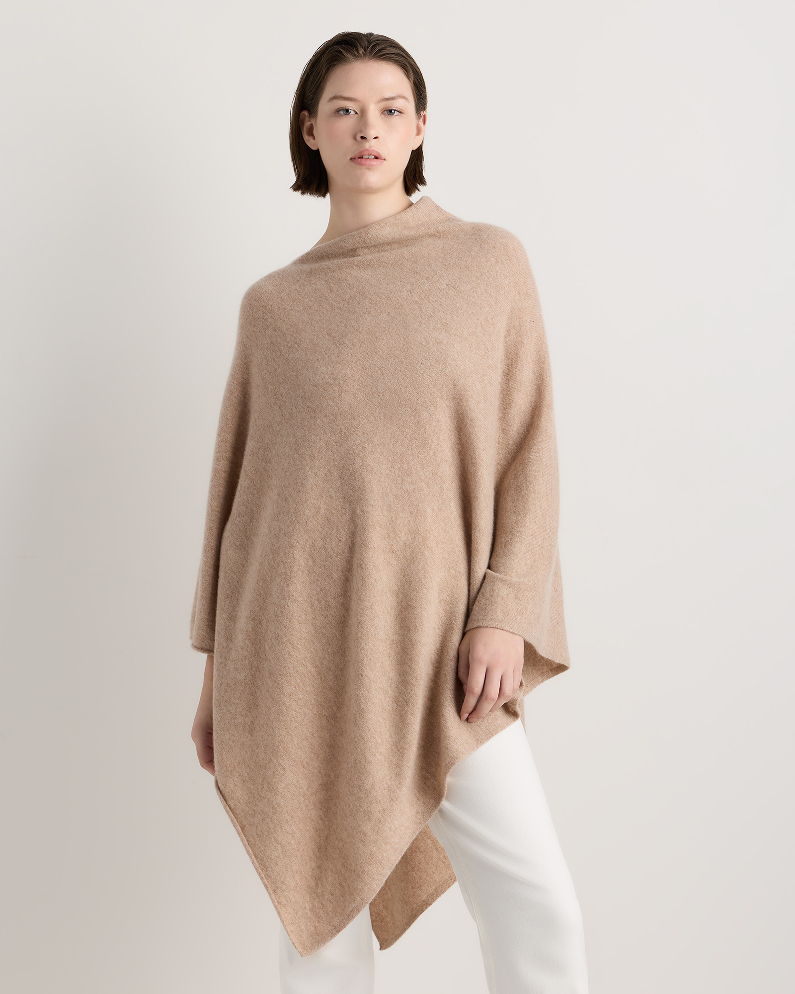 Mongolian Cashmere Poncho 