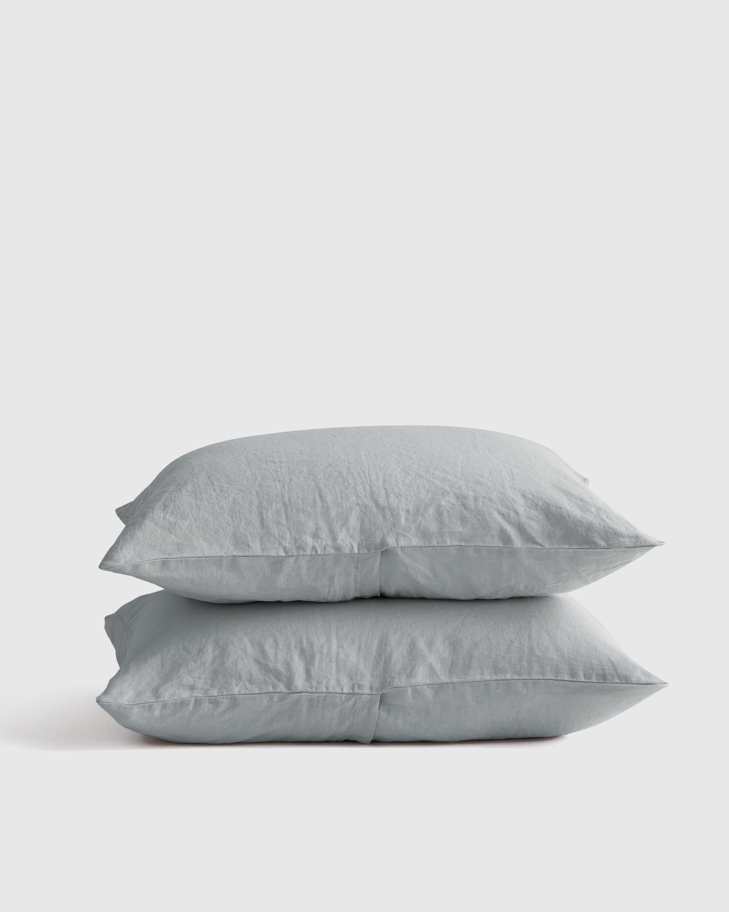 Linen Sham Set in Pine