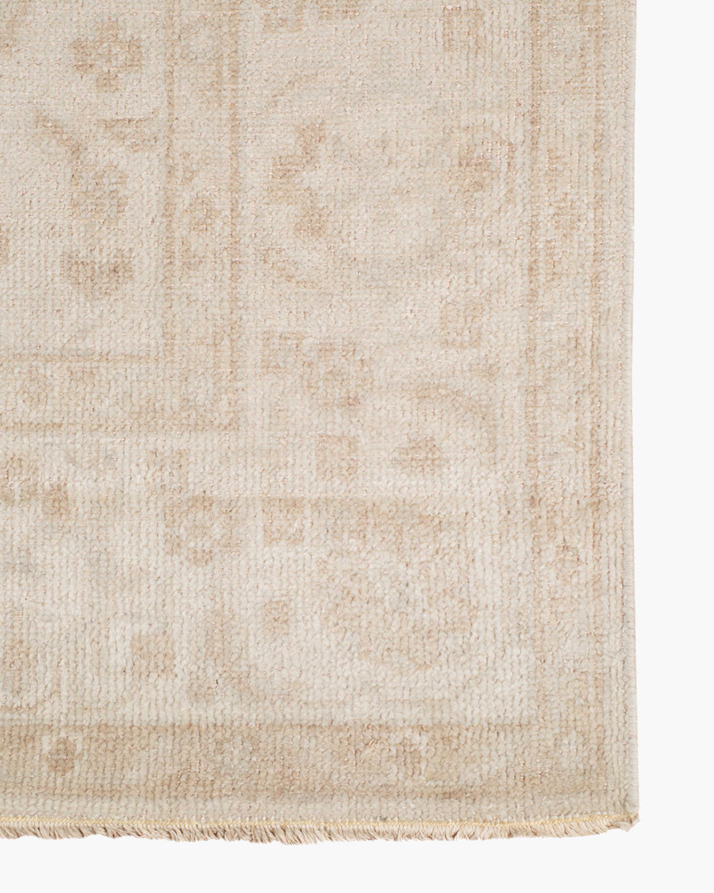 Dinah Hand-Knotted Wool Rug - Ivory - 1 - Thumbnail