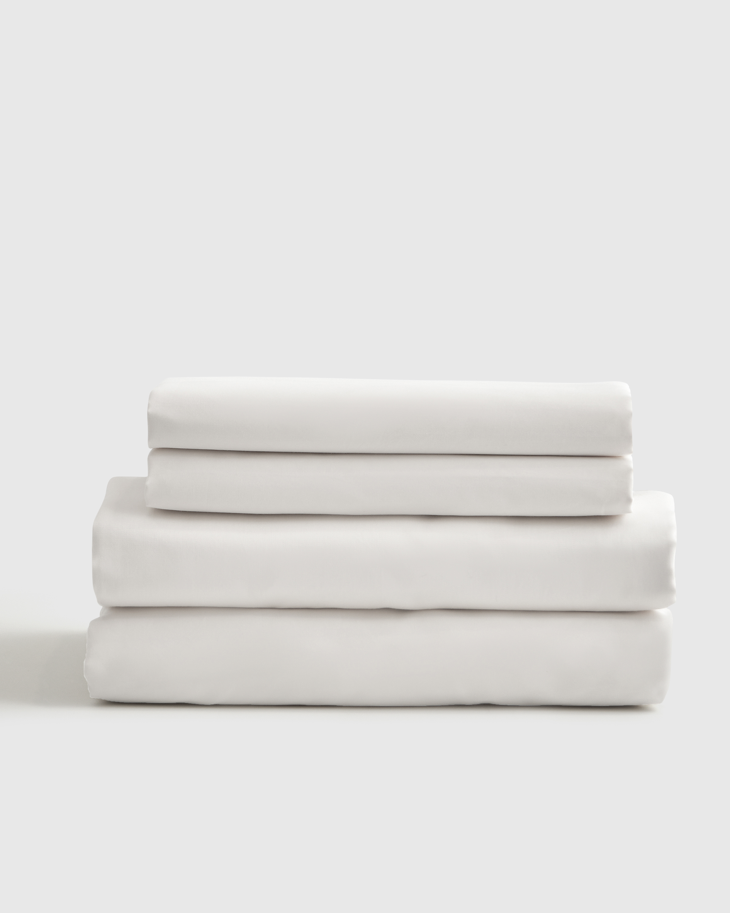 Shop Quince Luxury Organic Sateen Sheet Set In White