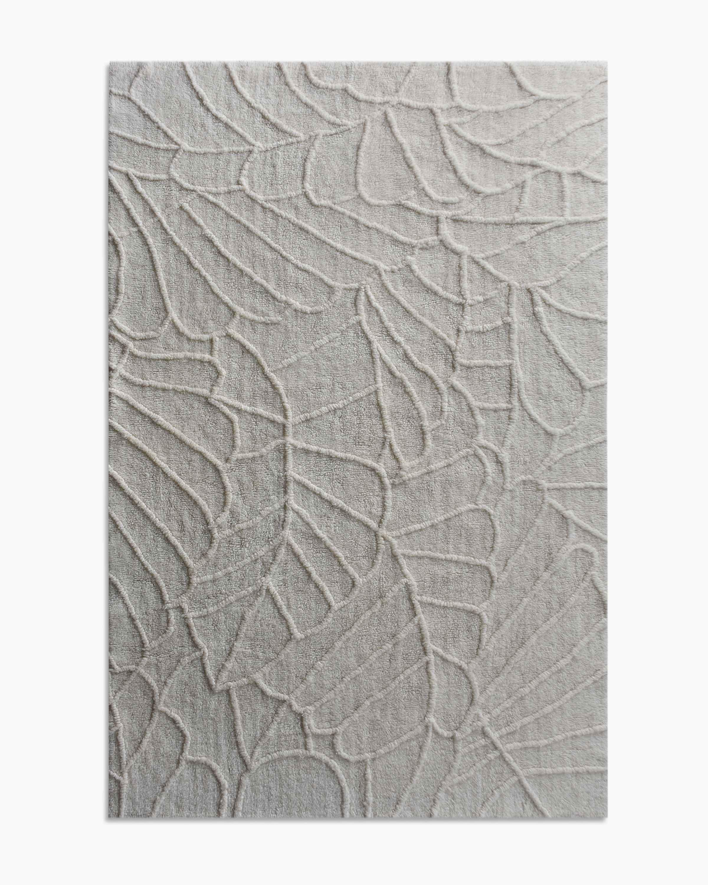 Quince Jules Tufted Wool Rug In Ivory