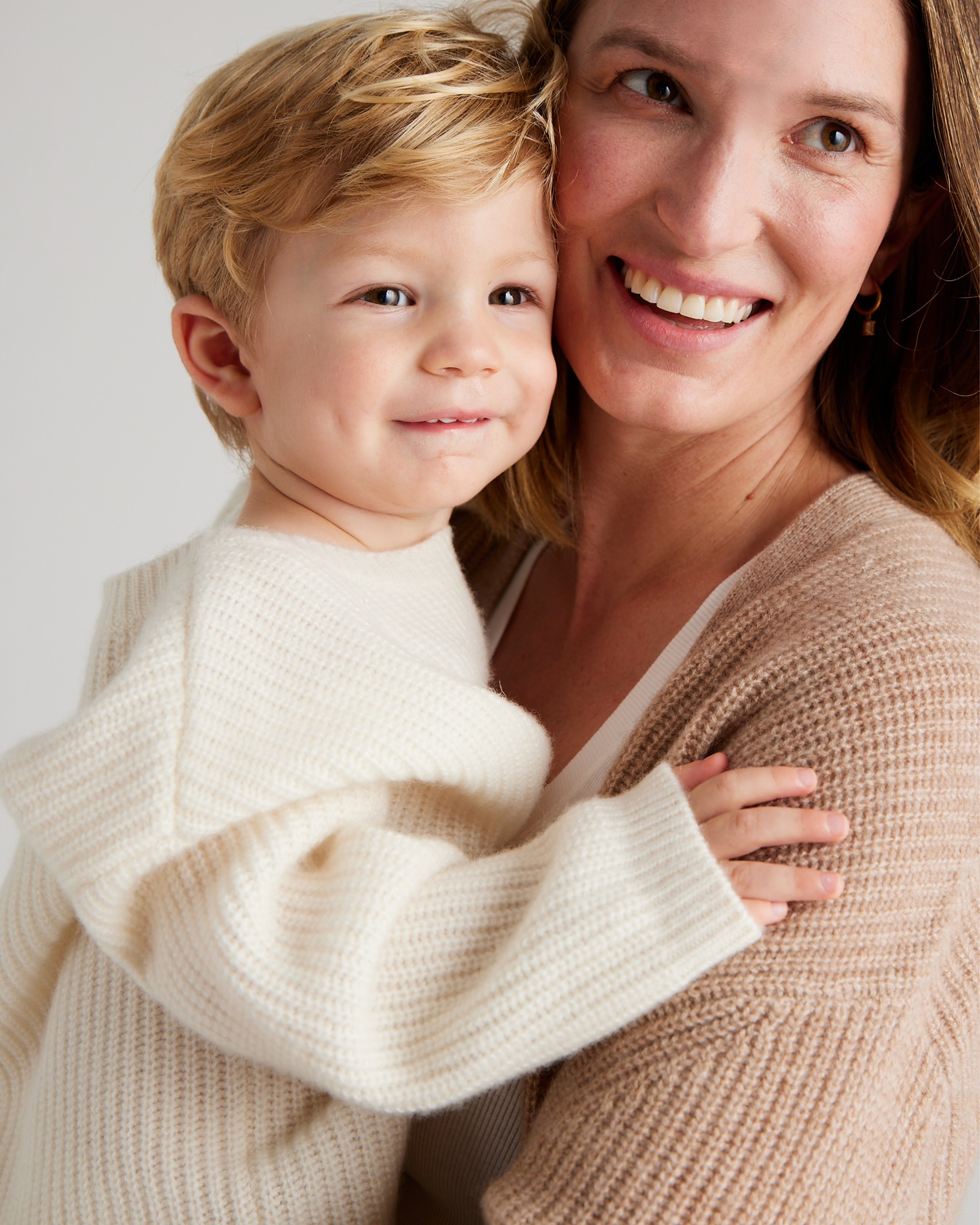Mongolian Cashmere Fisherman Tunic Sweater - Baby - thumbnail 10