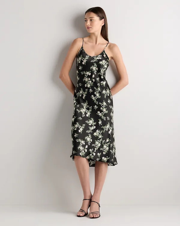 100% Washable Silk Slip Dress
