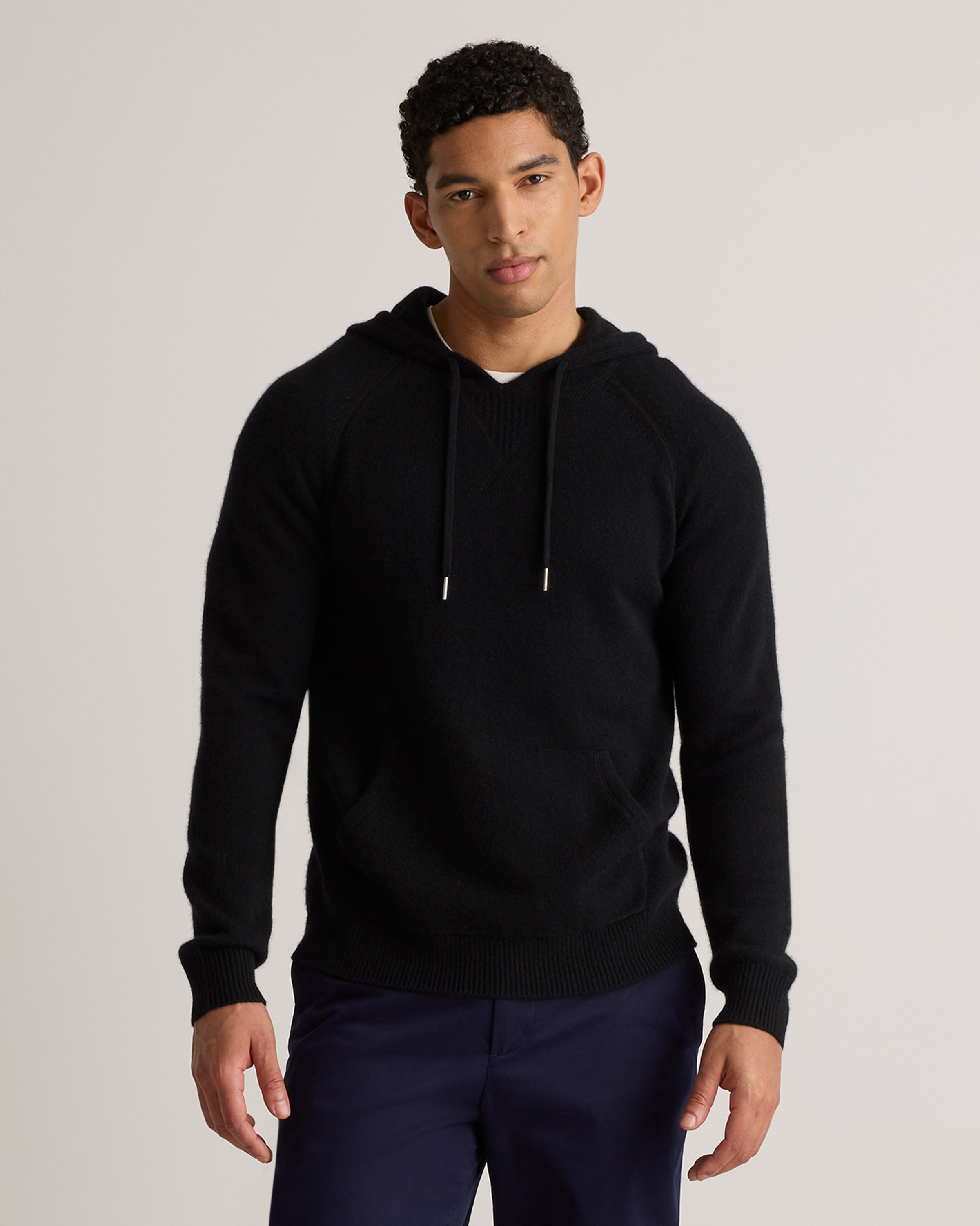 Mongolian Cashmere Pullover Hoodie