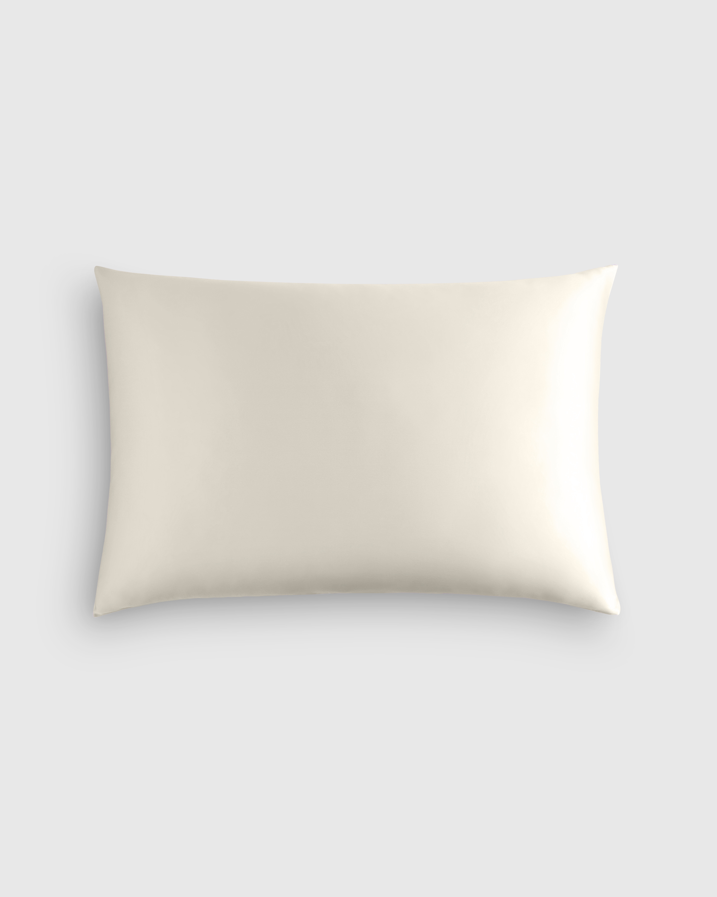 100% Mulberry Silk Pillowcase | Quince in White