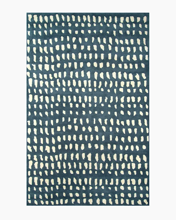 Painterly Dots Hand-Tufted Wool Rug