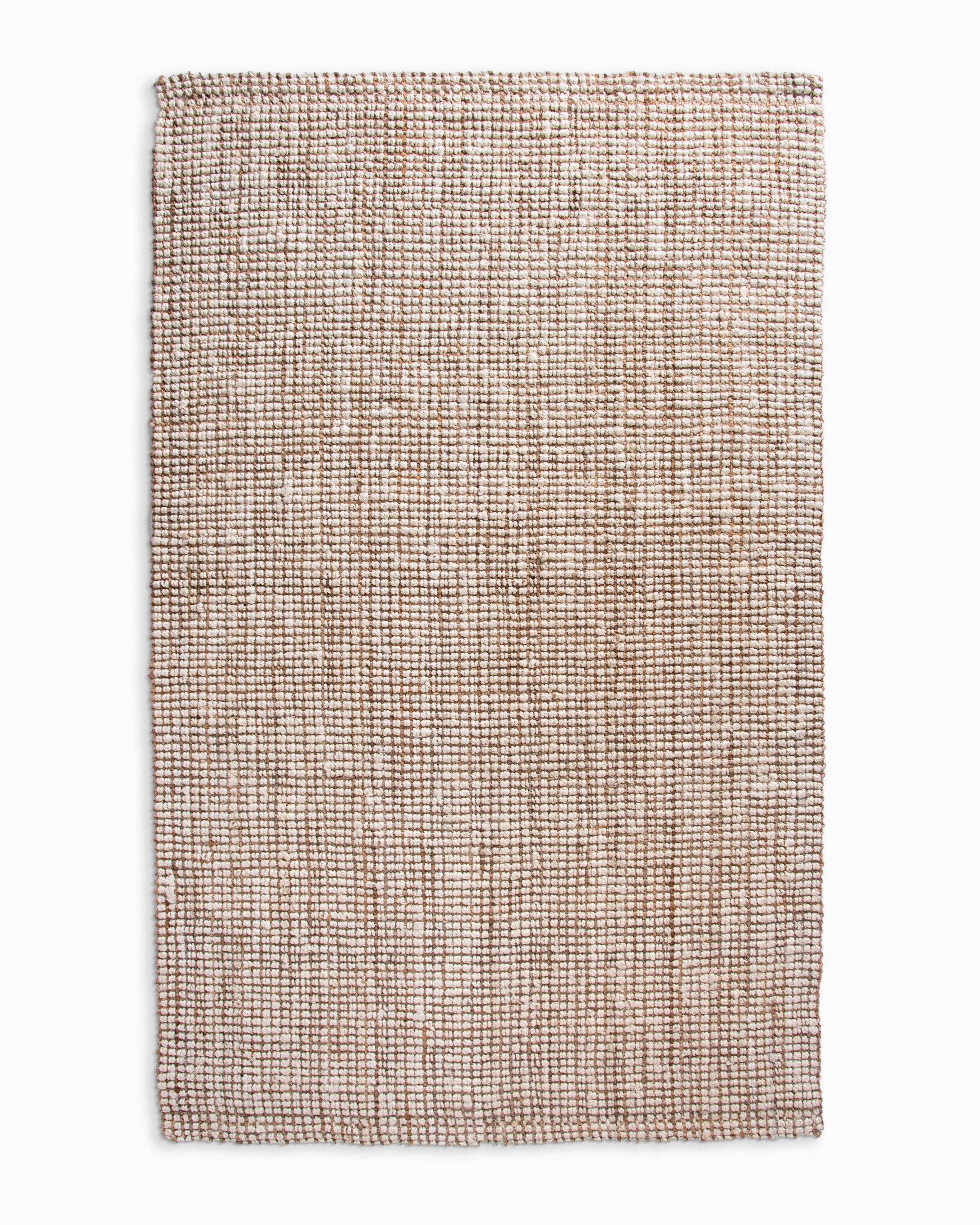 Quince Sutton Chunky Textured Jute Rug In Natural
