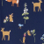 Navy Woodland Floral