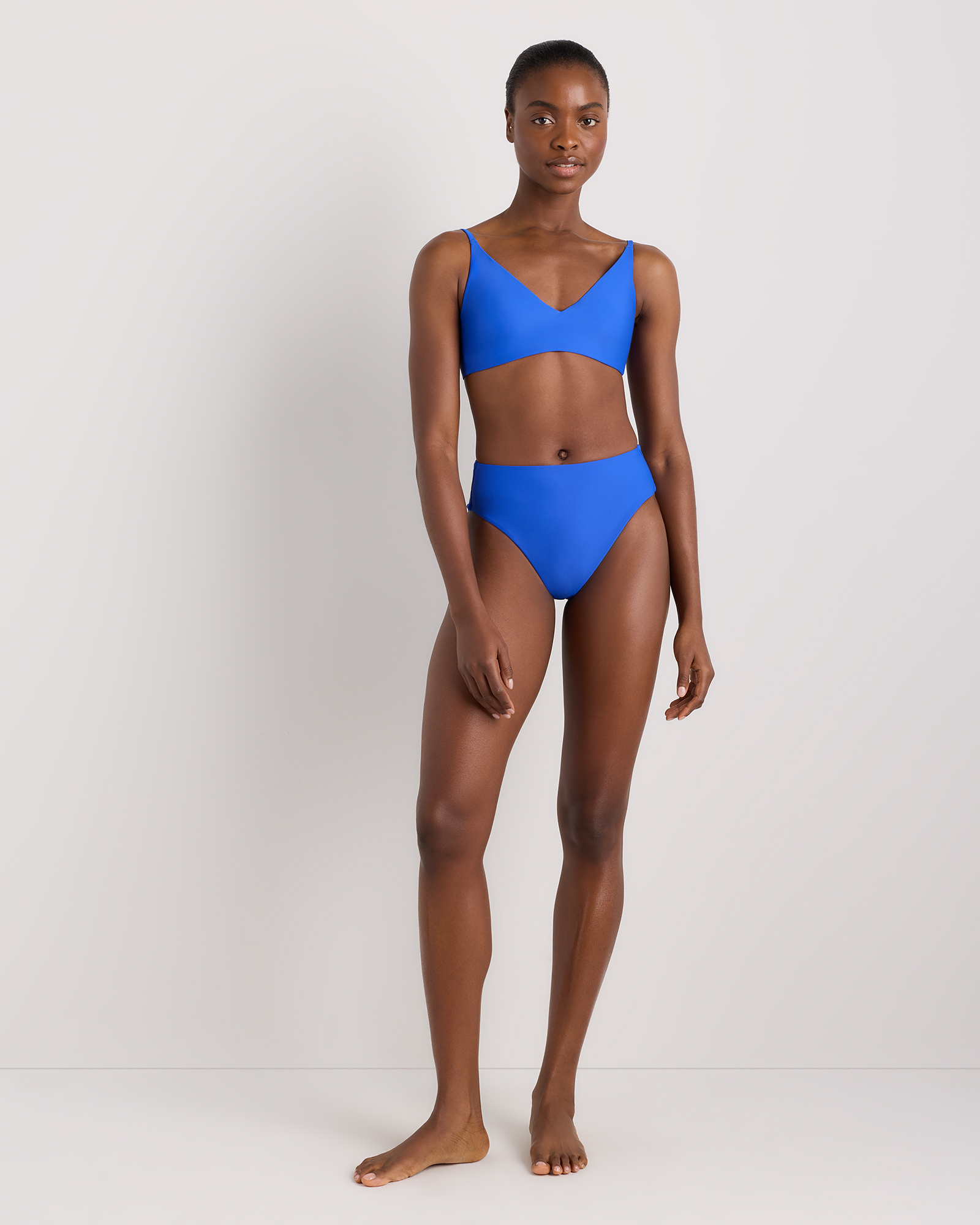 Italian V-Neck Bikini Top - thumbnail 4