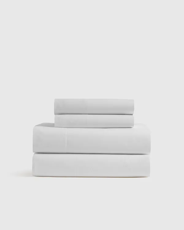 Organic Crisp Percale Sheet Set