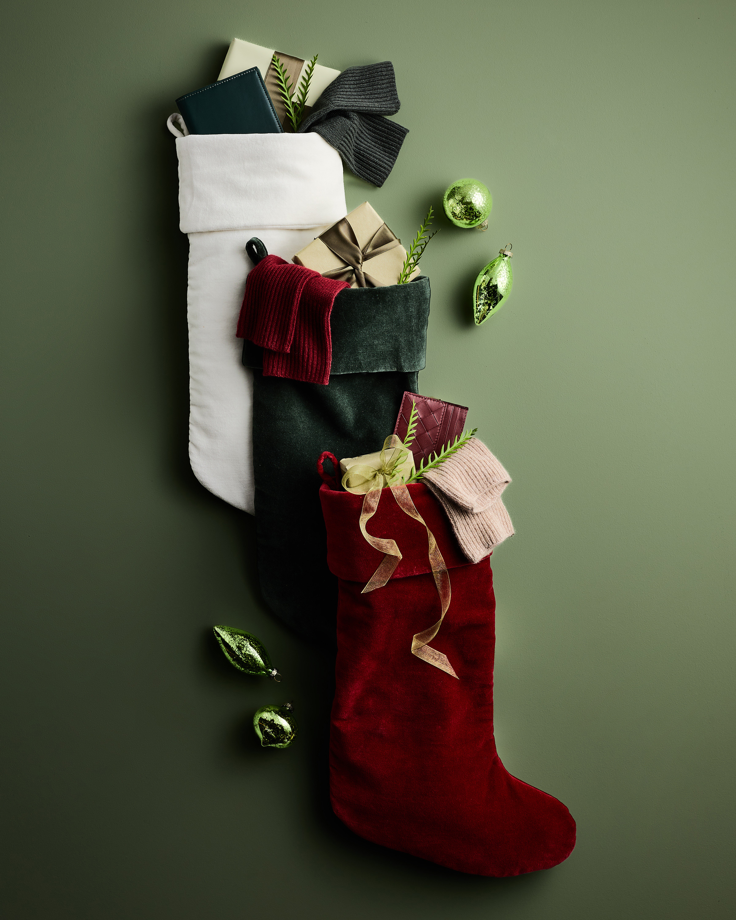 Cotton Velvet Stocking - thumbnail 3