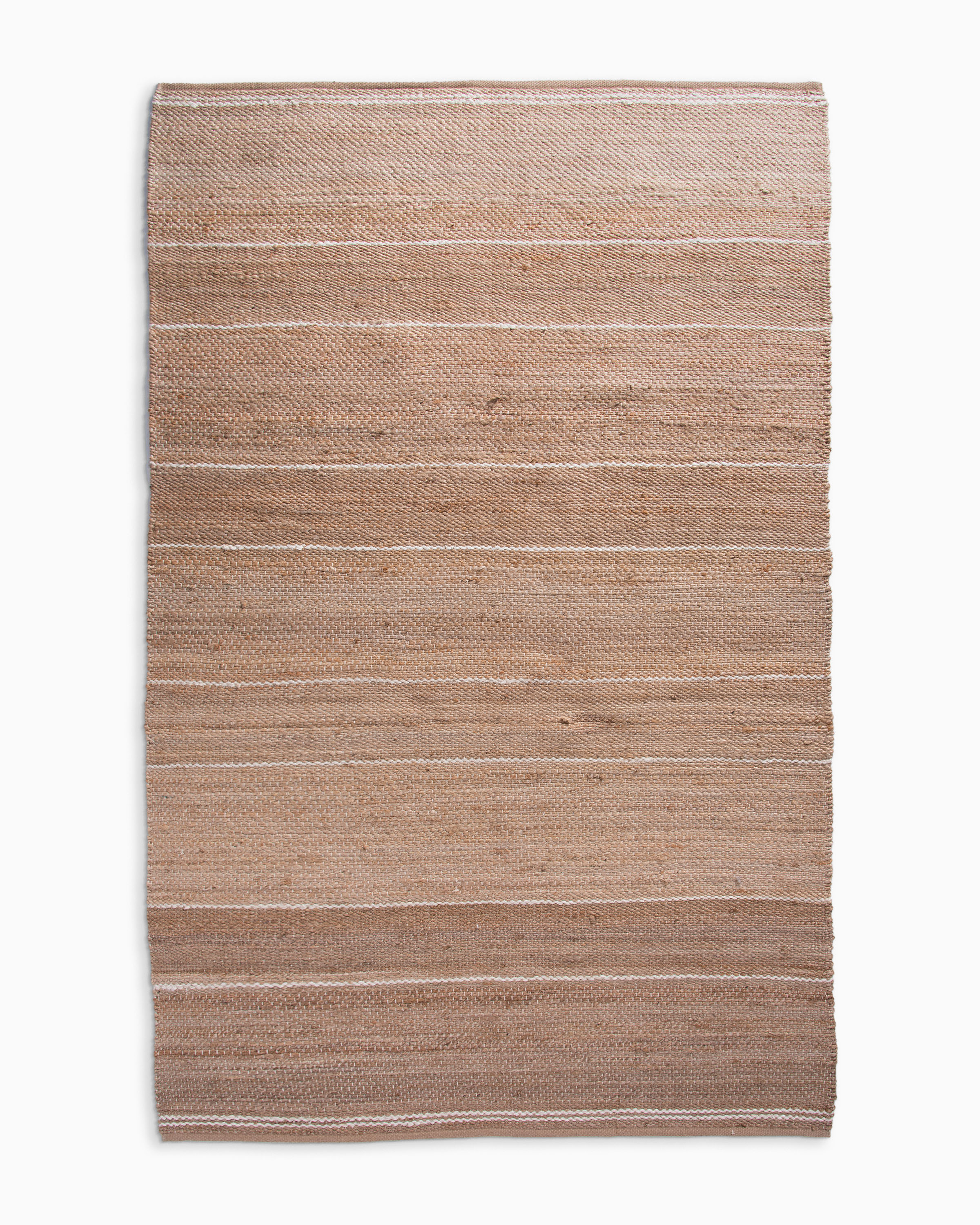Quince Leanna Jute Flatweave Rug In Golden Natural/bleached