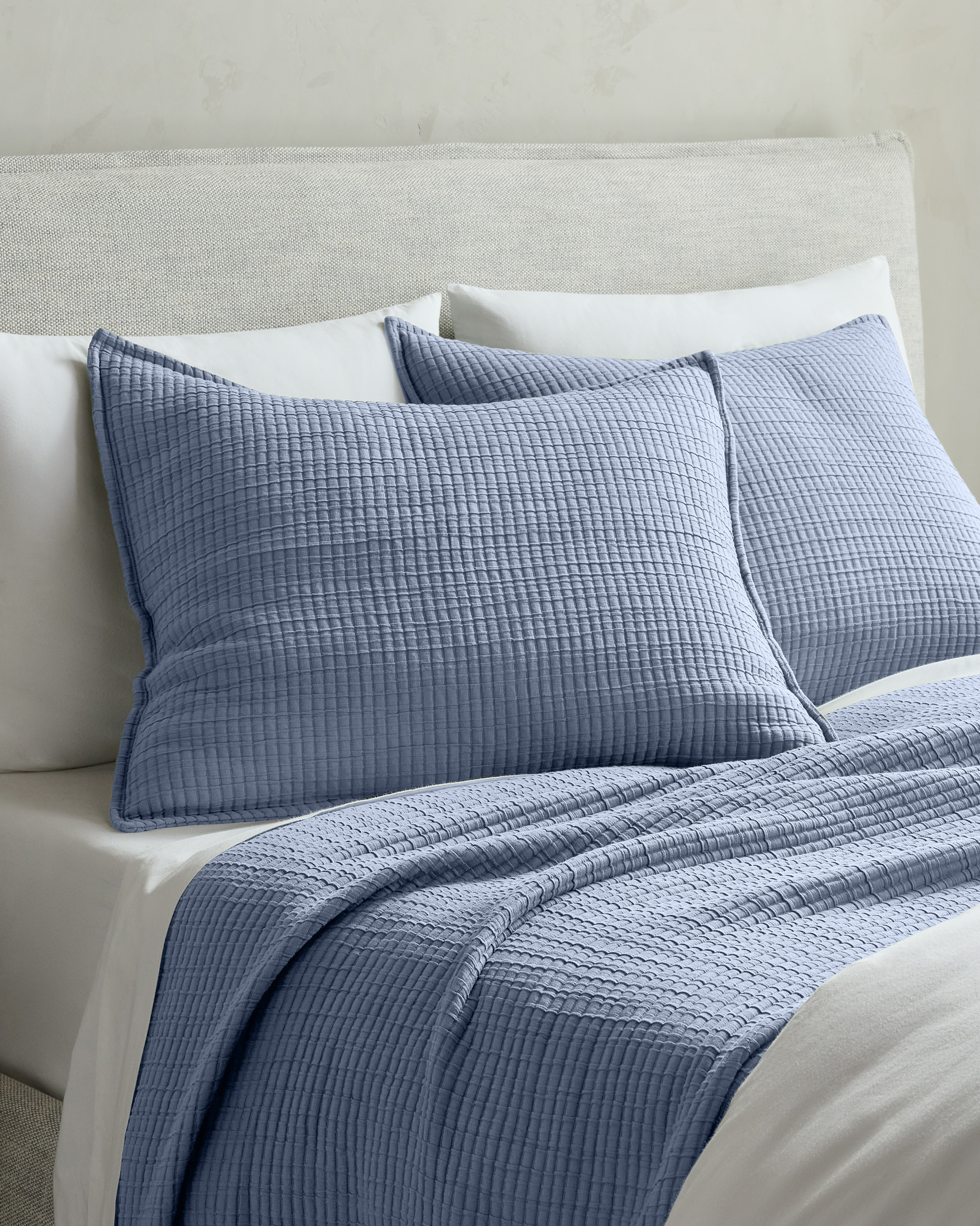 Organic Ribbed Cotton Shams - thumbnail 10