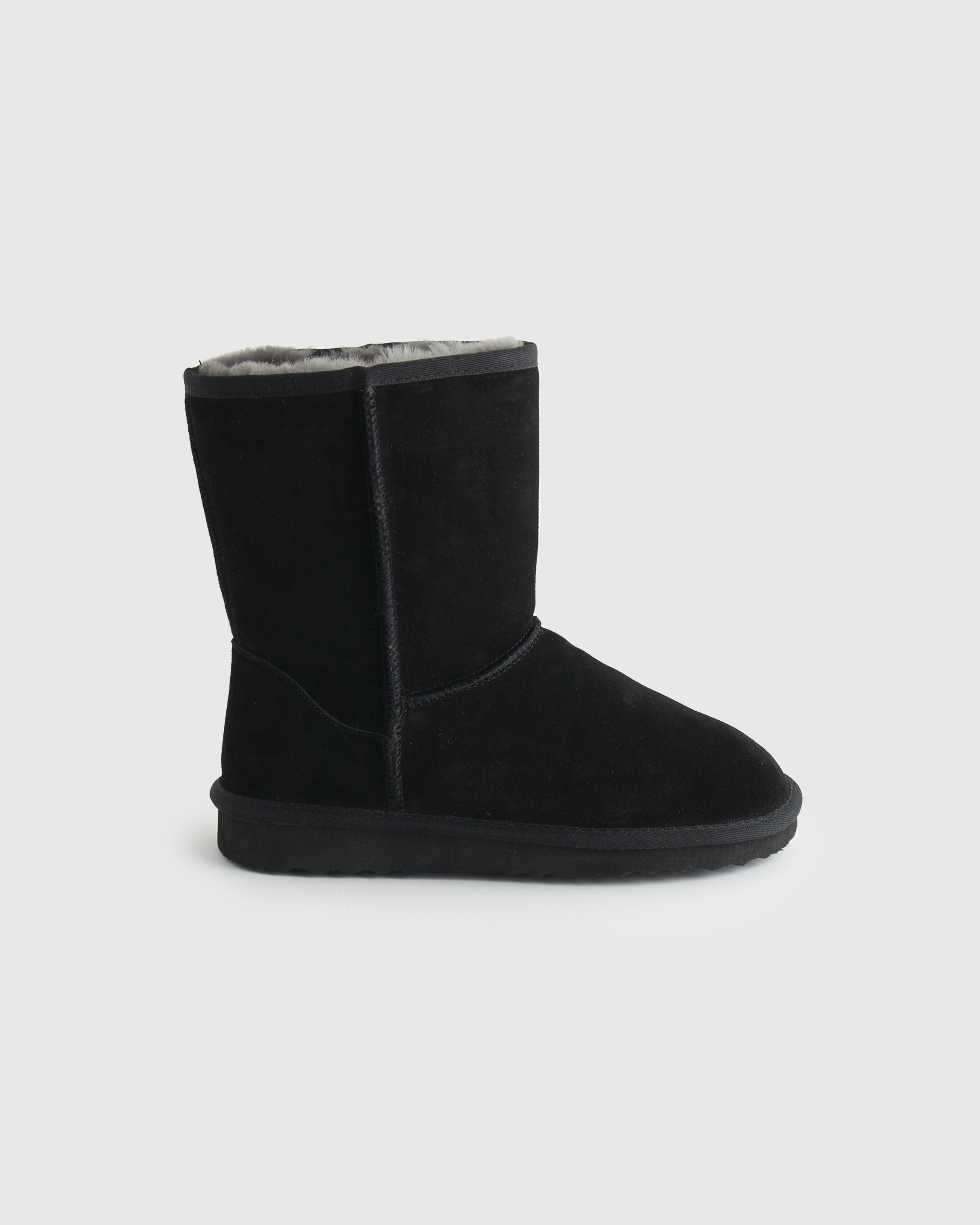 Quince Australian Shearling Mid-calf Boot In Black