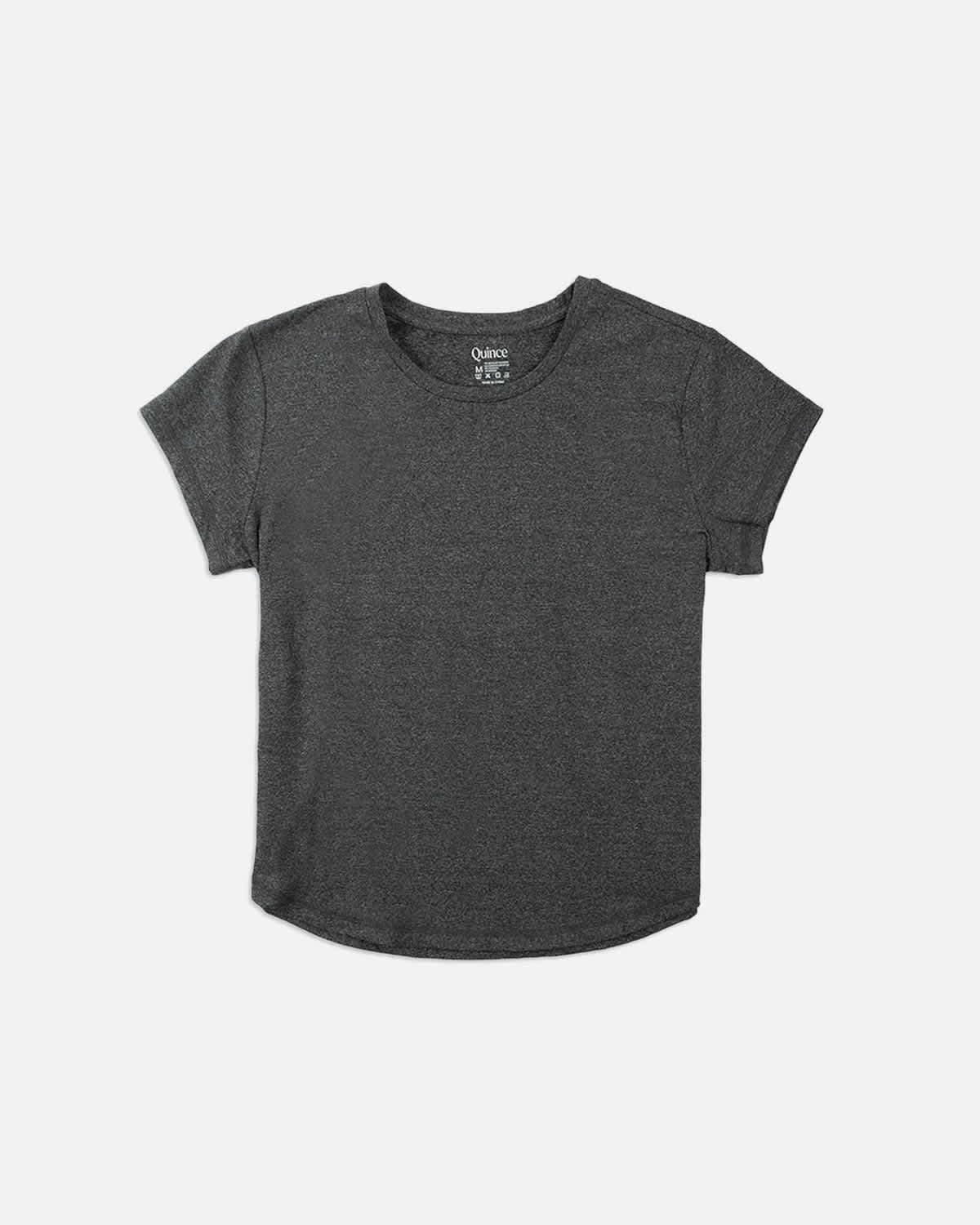 Flowknit Ultra-Soft Performance Tee - Charcoal