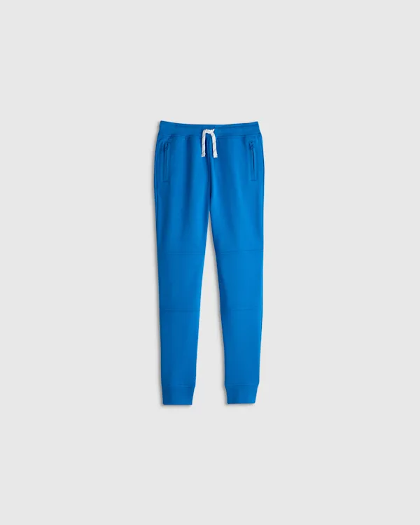 Organic Cotton French Terry Reinforced Knee Slim Jogger