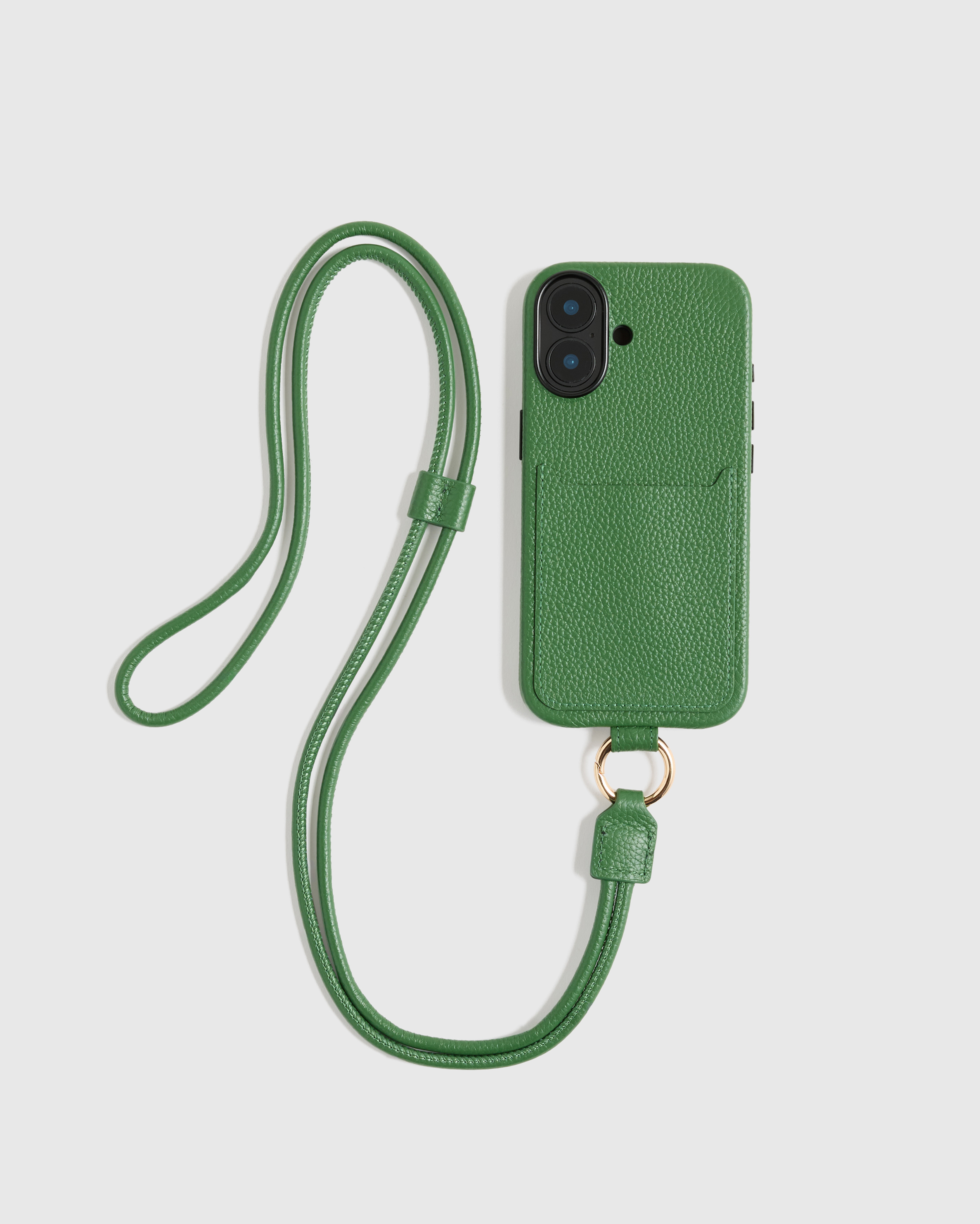 Italian Leather Phone Crossbody Case