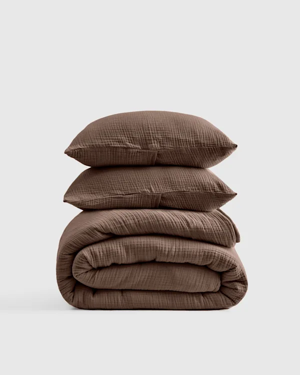 Organic Cotton Gauze Dream Quilt Set