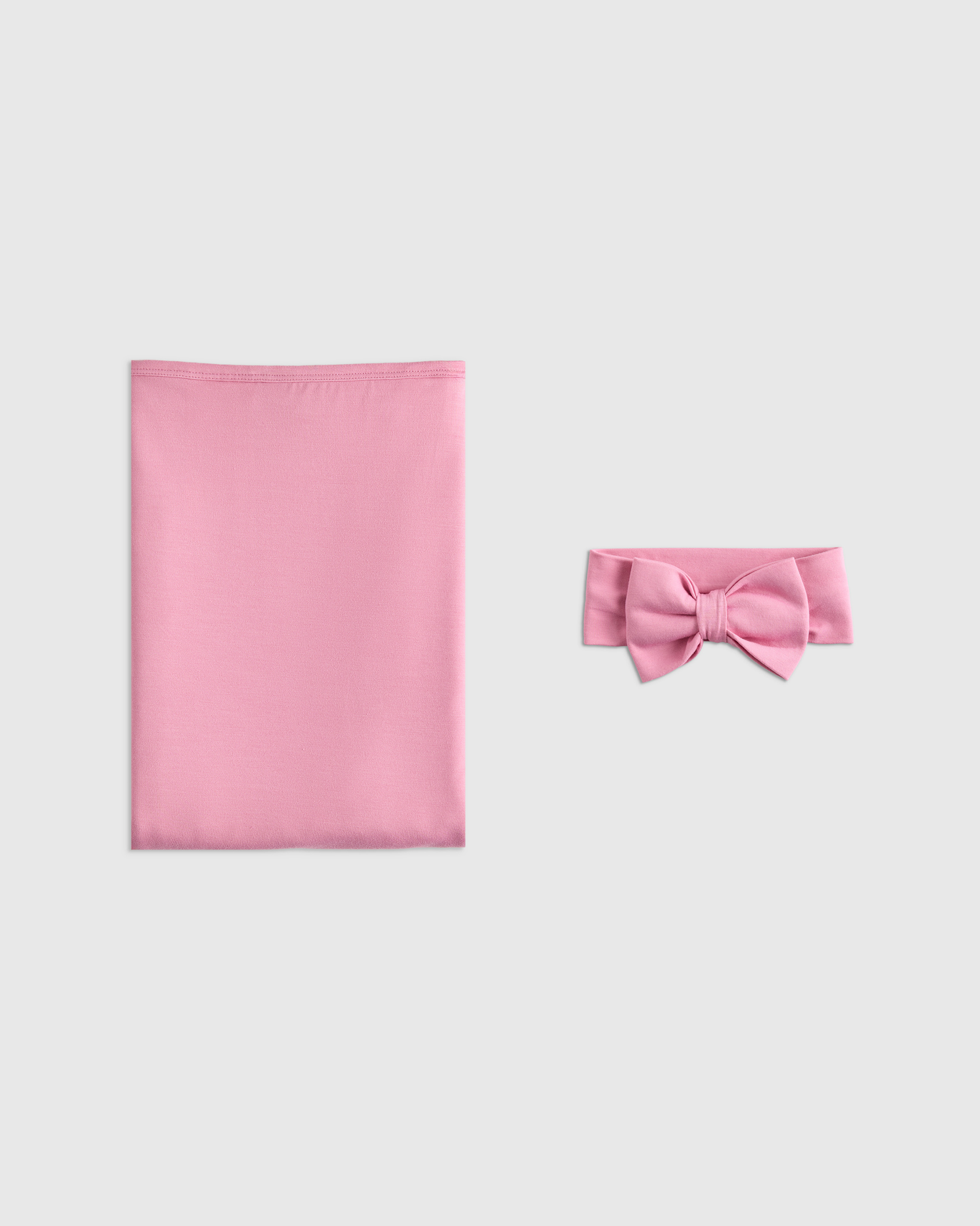 Bamboo Swaddle and Bow Set - thumbnail 7
