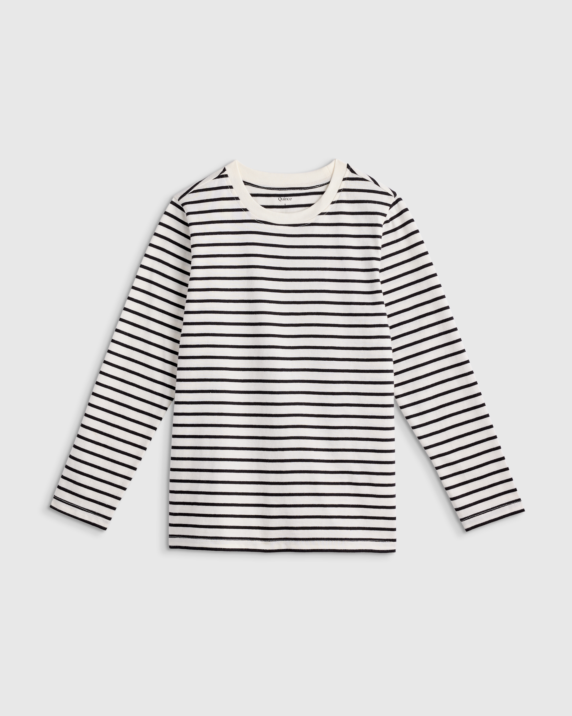 100% Organic Cotton Jersey Long Sleeve Tee 