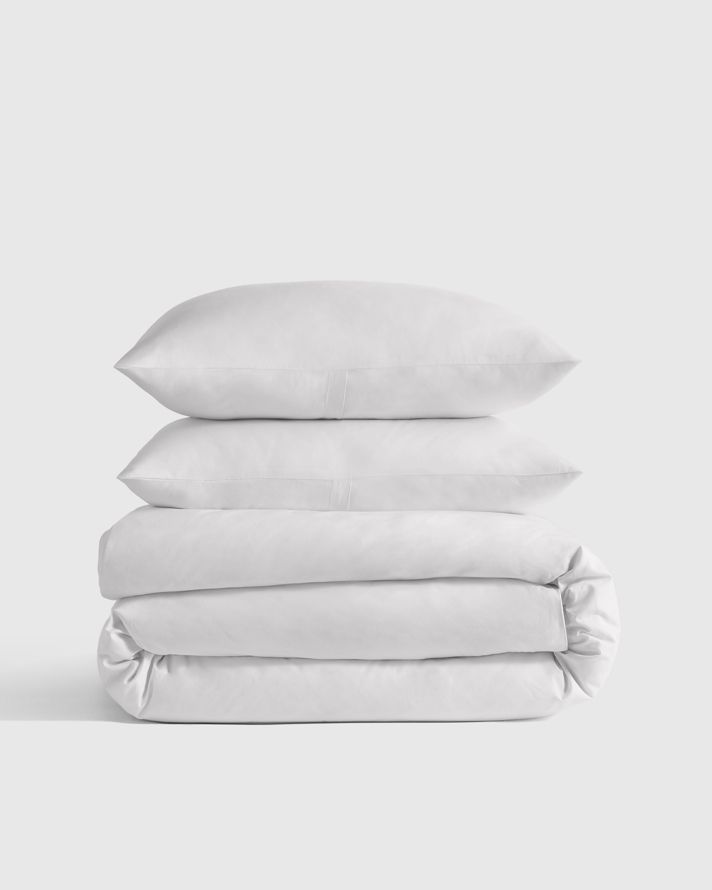 Classic Organic Percale Duvet Cover Set