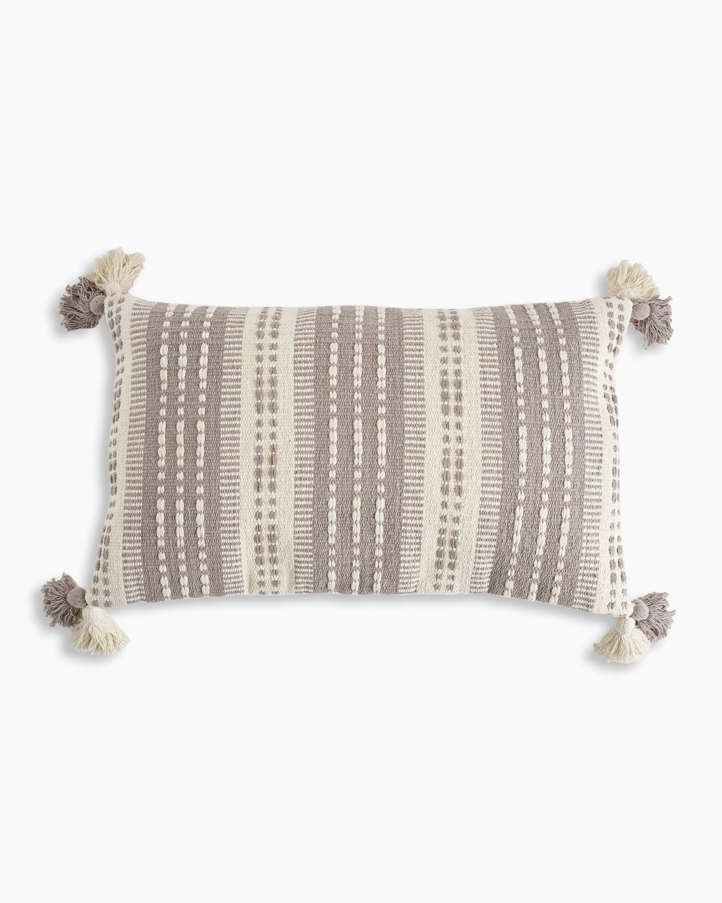Shop Quince Rowe Pillow Cover In Light Grey