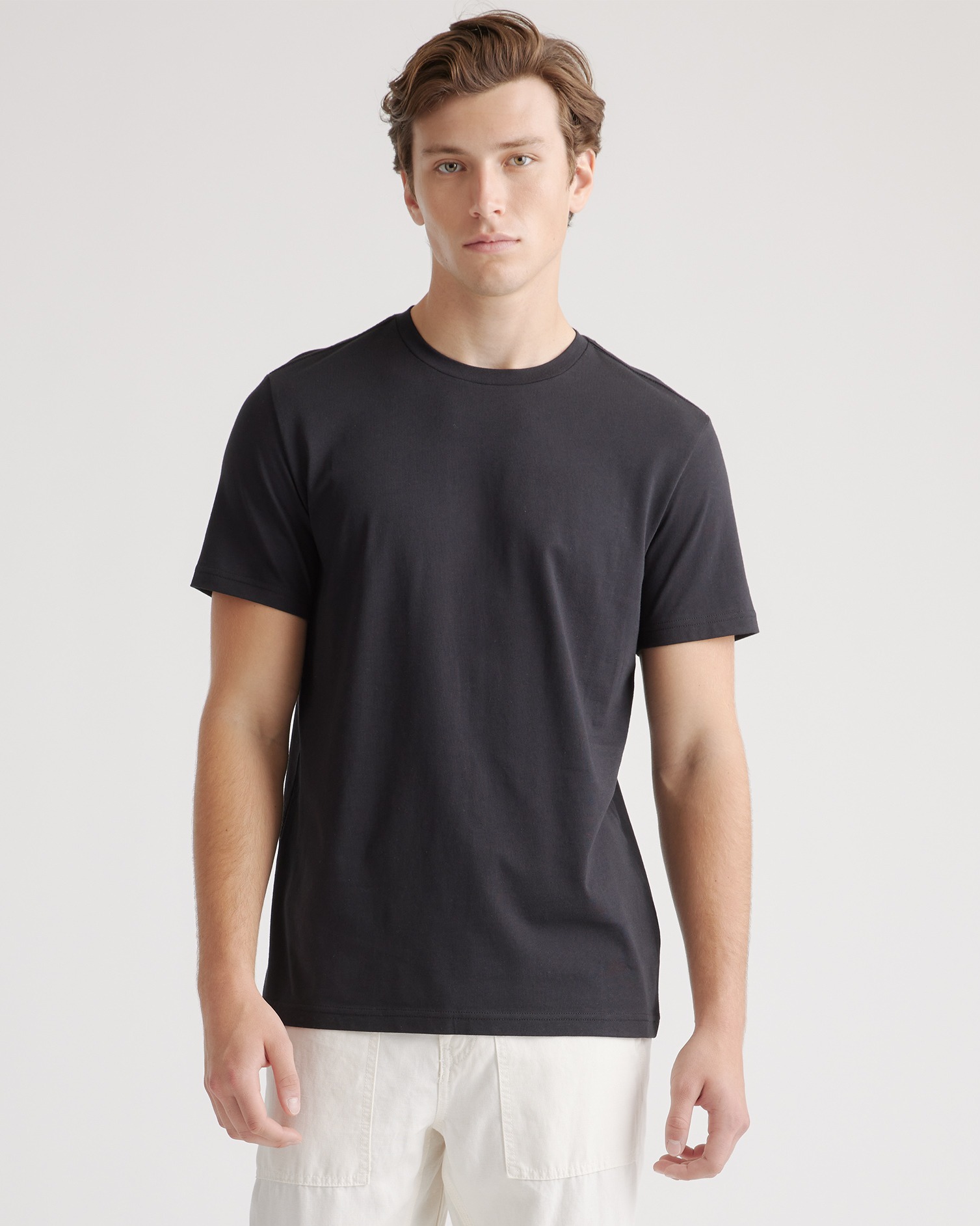 Cotton Modal Crew Neck Tee