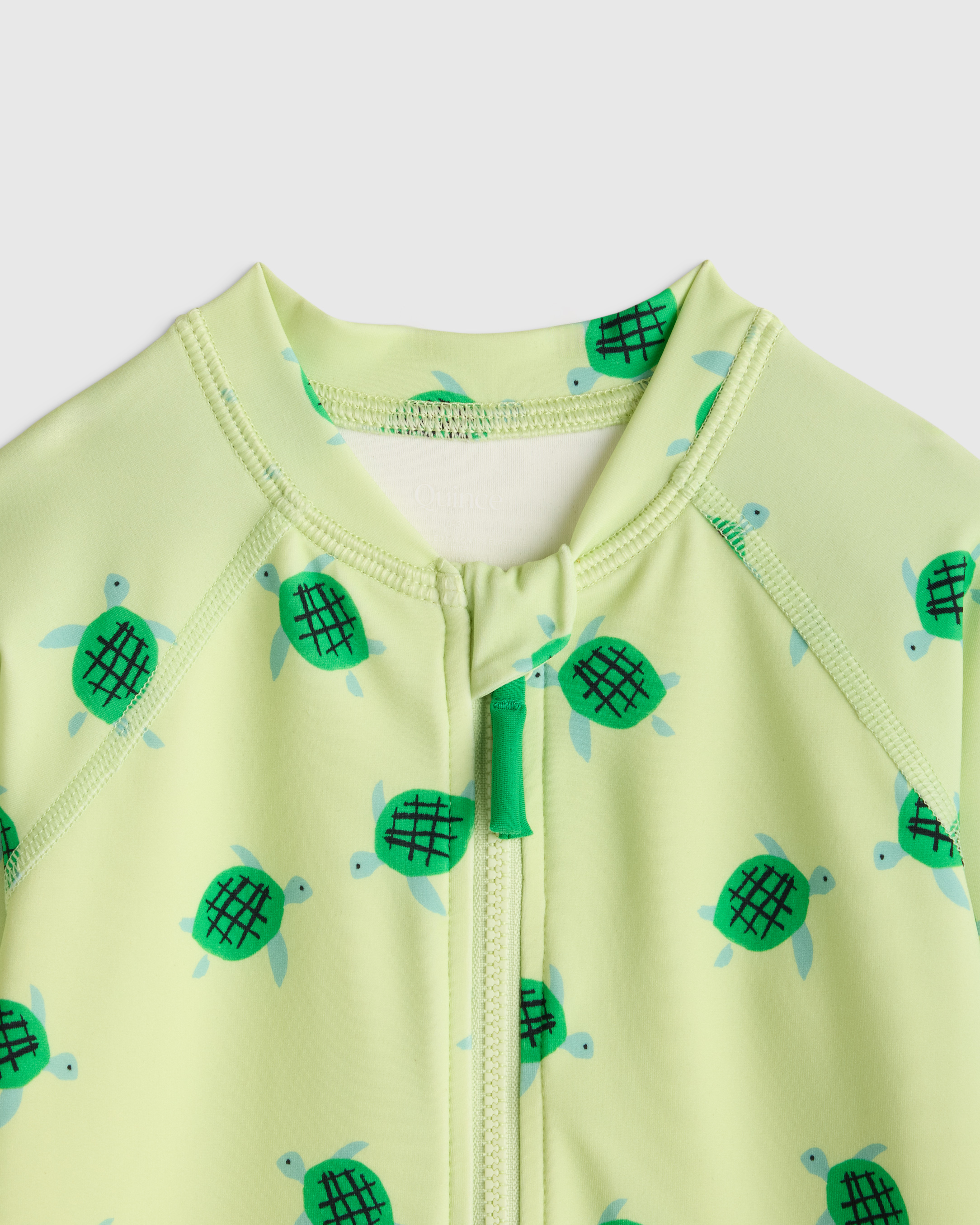 Long Sleeve Zip-Up Rash Guard One-Piece - Toddler - thumbnail 6