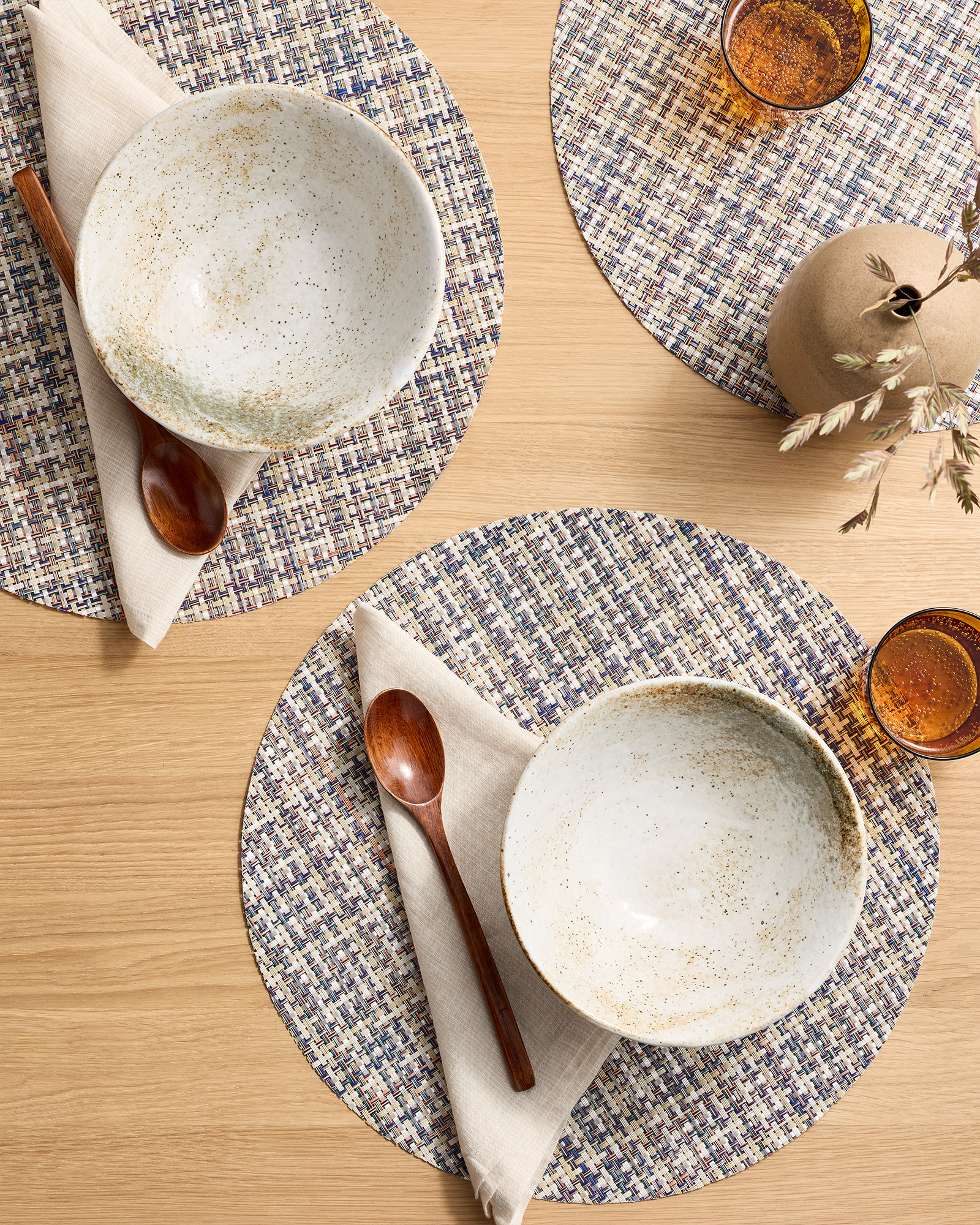 chilewich llic Lace Round 4枚セット chilewich llic Lace Round 4枚セット Metallic Lace Placemats