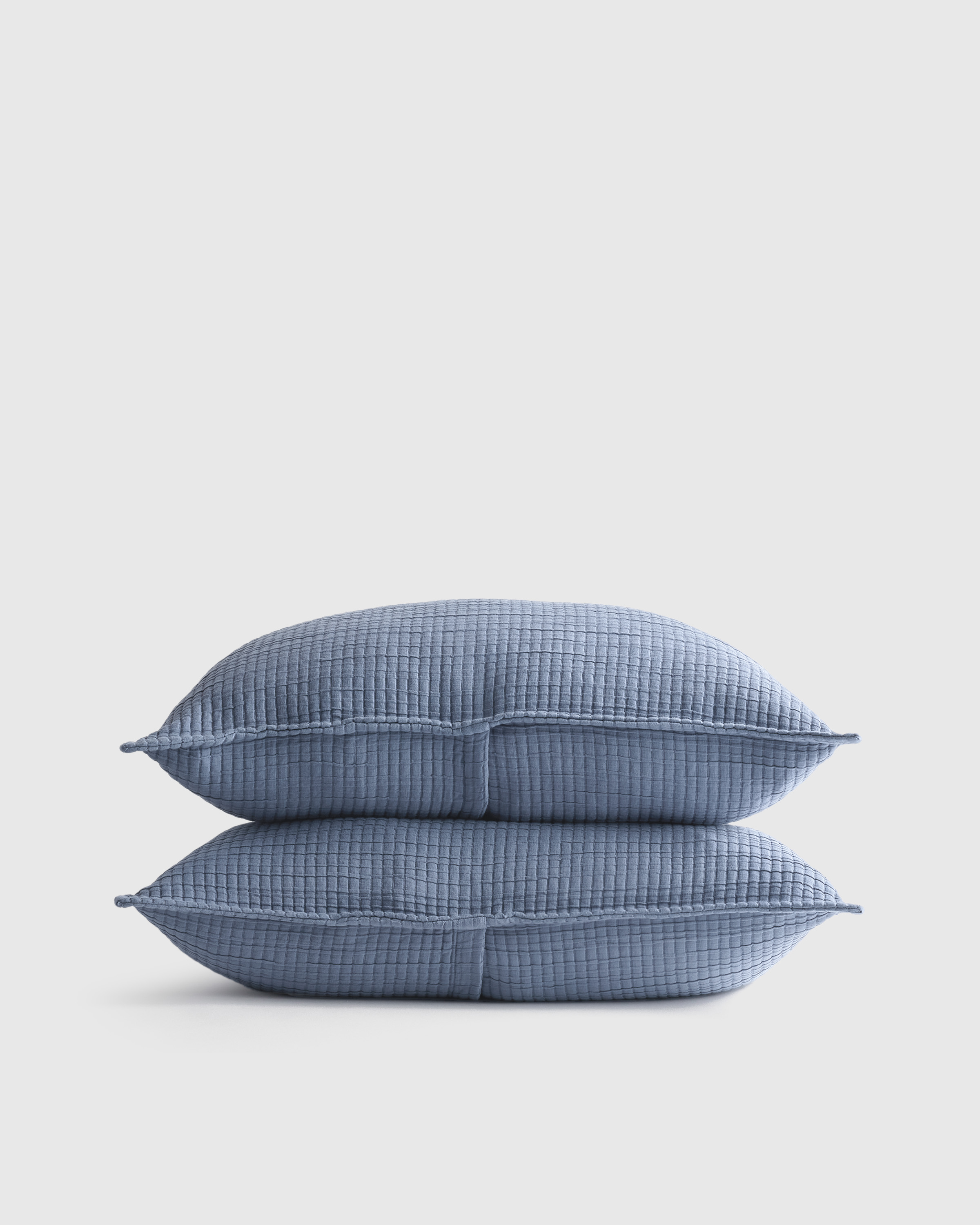 Organic Ribbed Cotton Shams