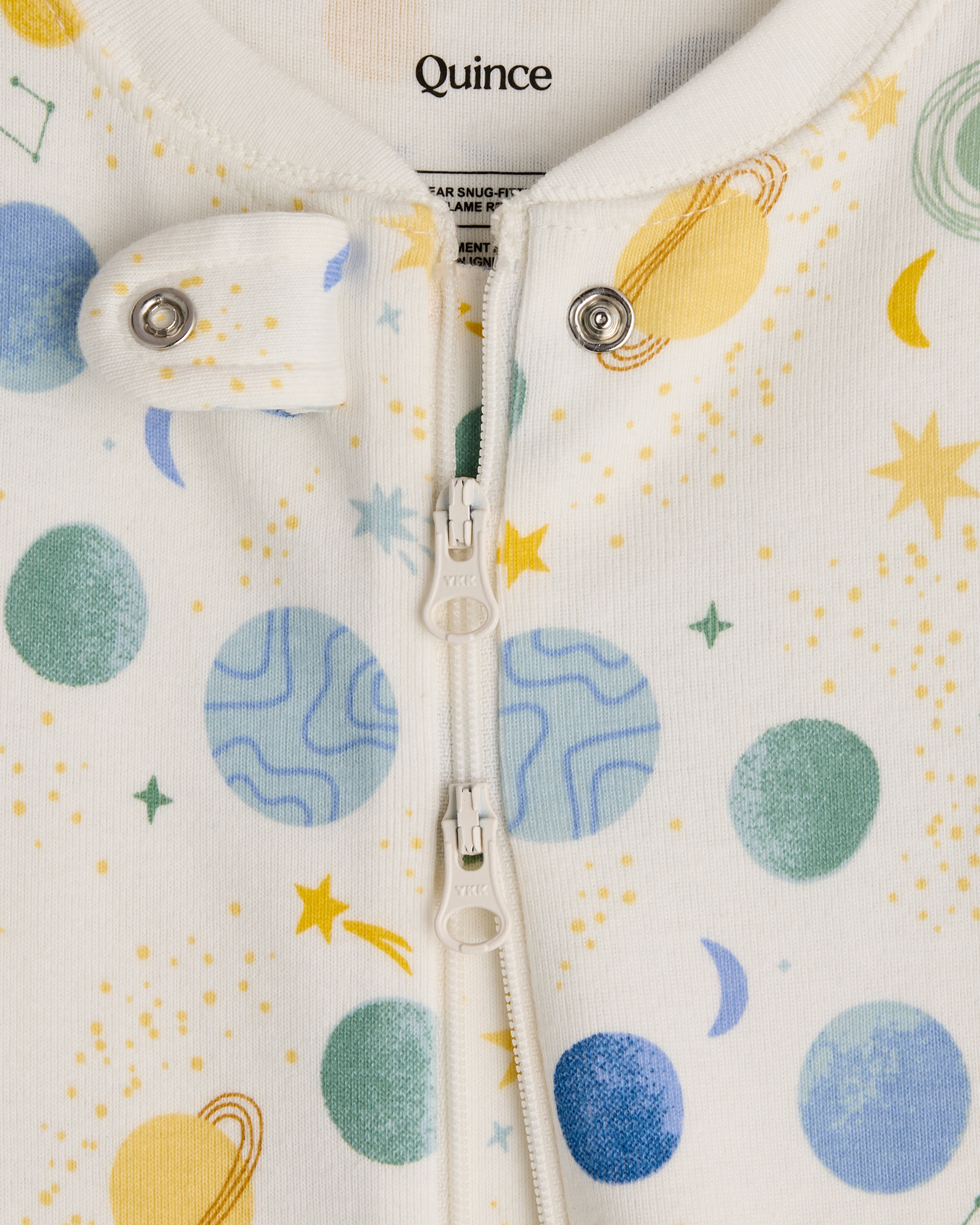 100% Organic Cotton One Piece Pajama - Baby - thumbnail 6